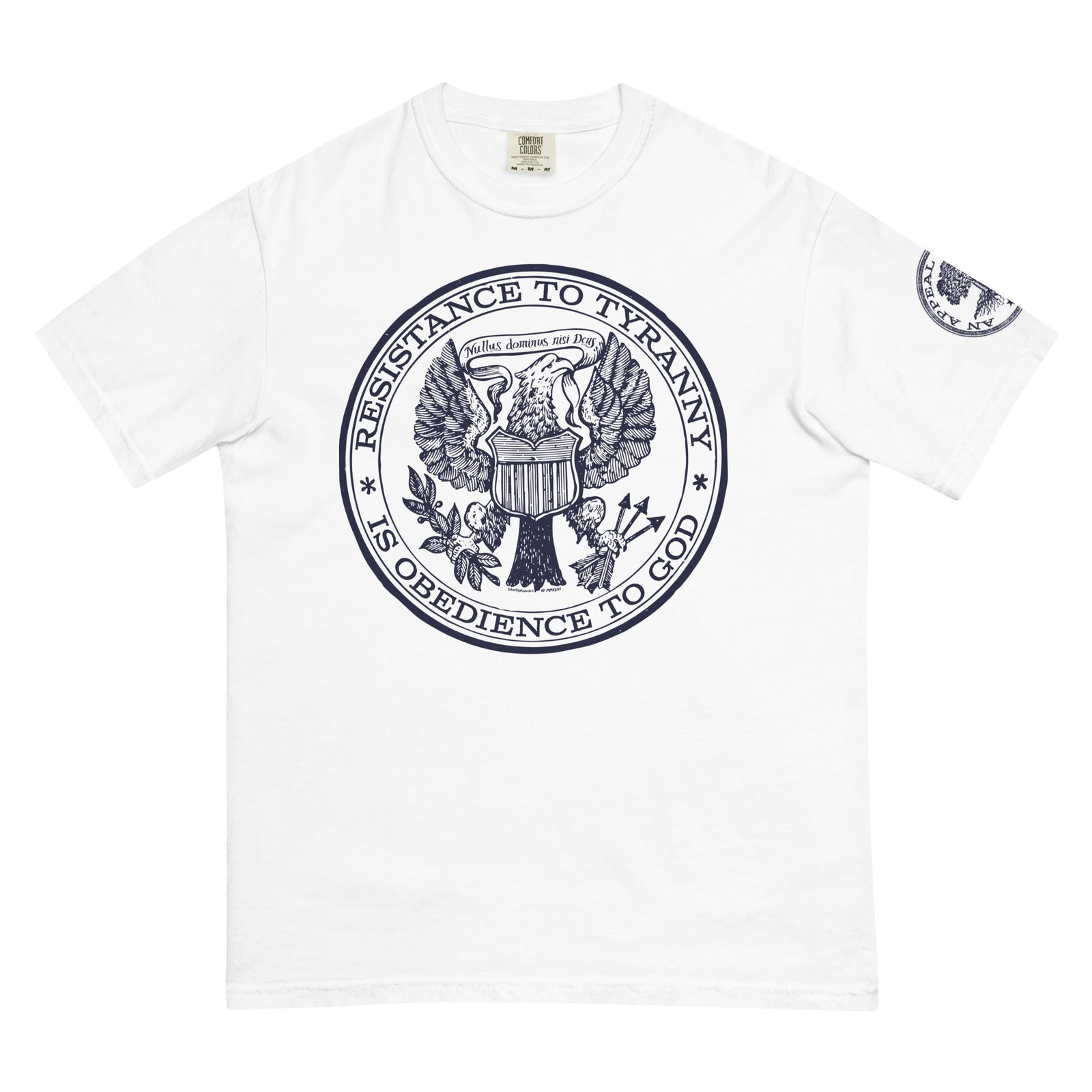 Resistance to Liberty Is Obedience To God Men’s Heavy Graphic Tee