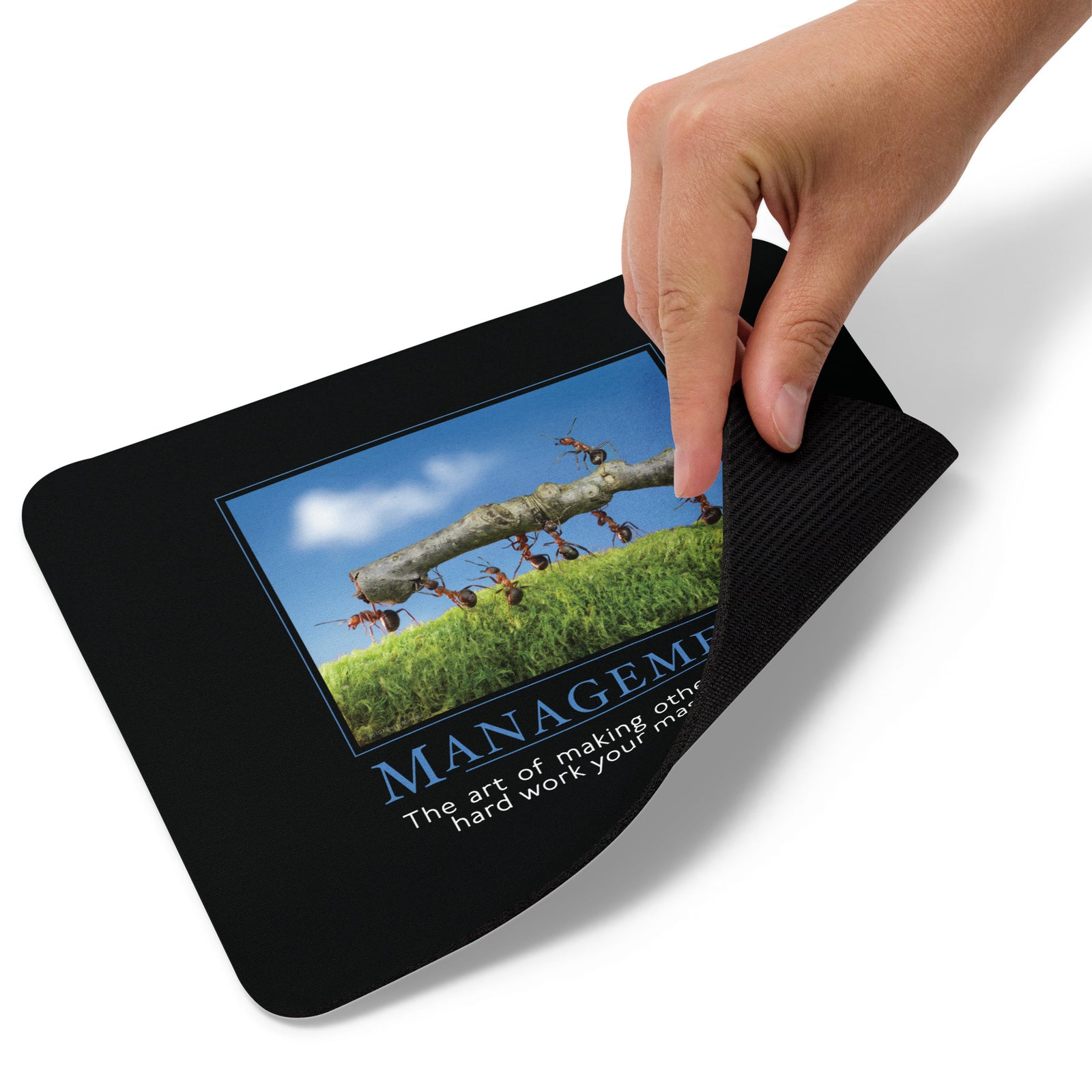 Management Demotivational Mouse Pad