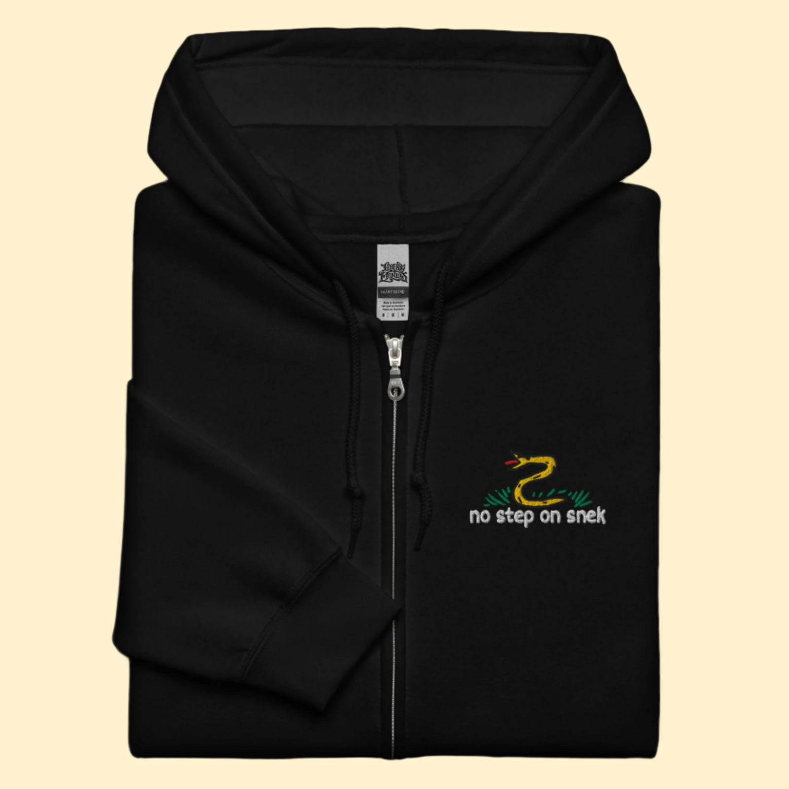 No Step On Snek Heavy Blend Zip Hoodie