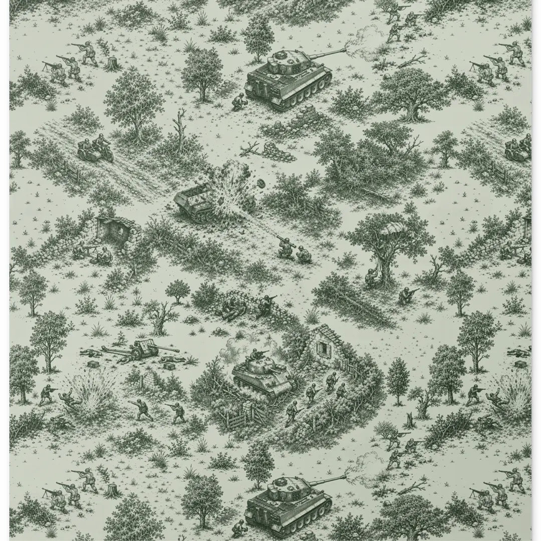Normandy `44 WW2 Wrapping Paper Roll