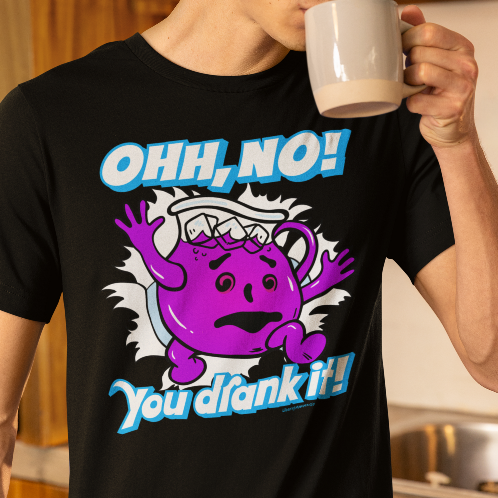 Oh No, You Drank It! Parody T-Shirt