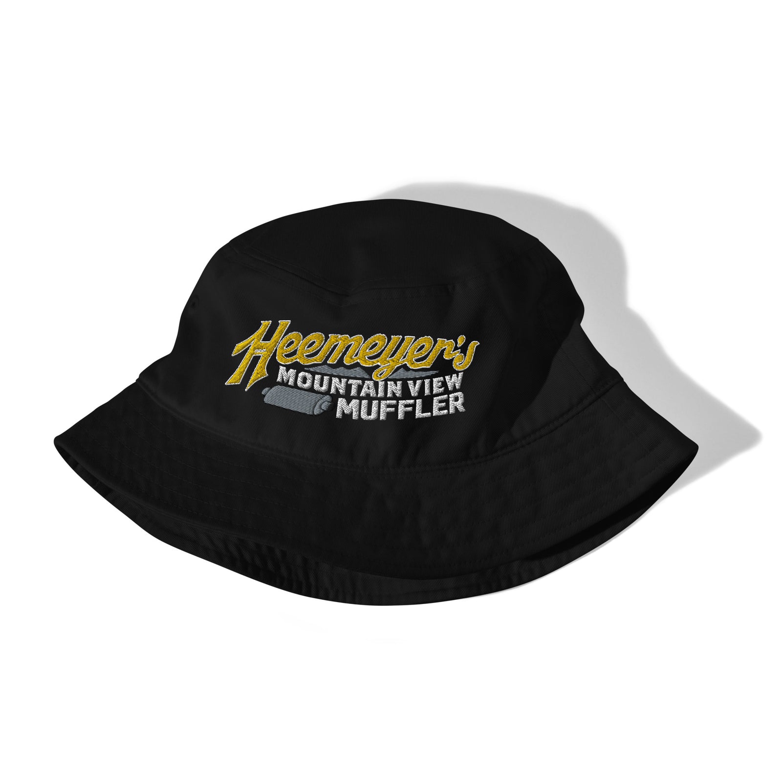 Heemeyer's Mountain View Muffler Organic Bucket Hat