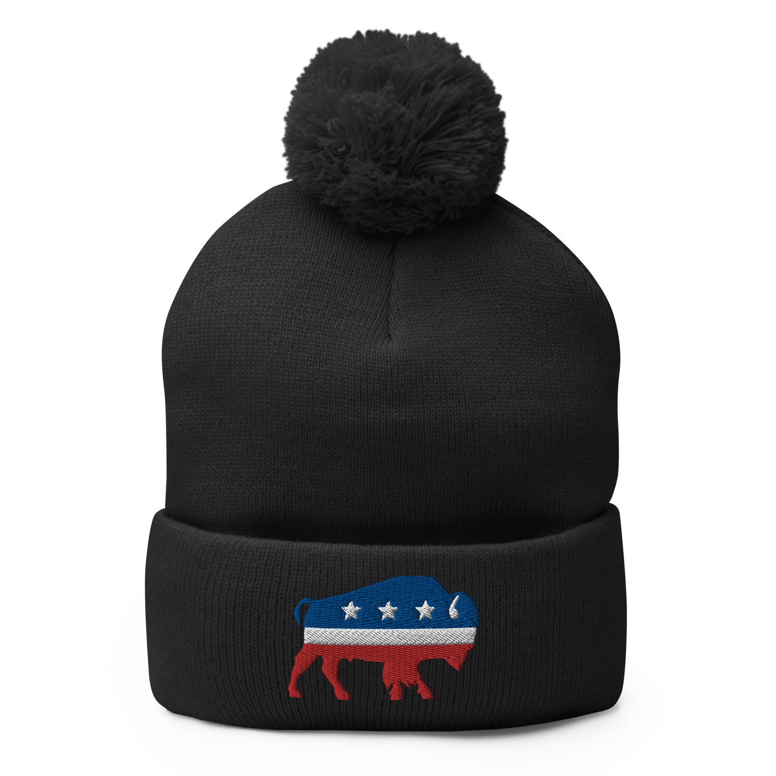 Independent Bison Pom-Pom Beanie