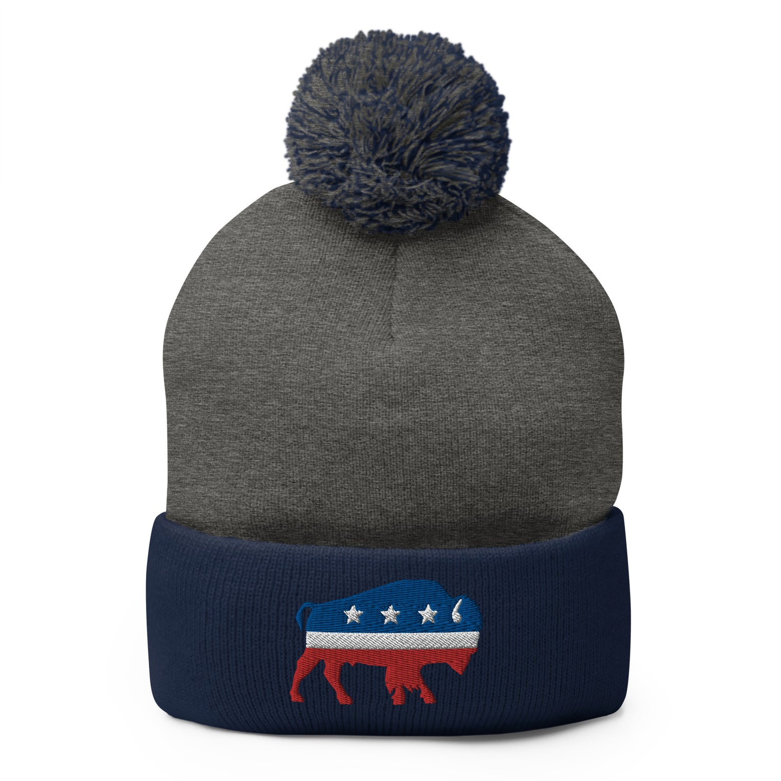 Independent Bison Pom-Pom Beanie