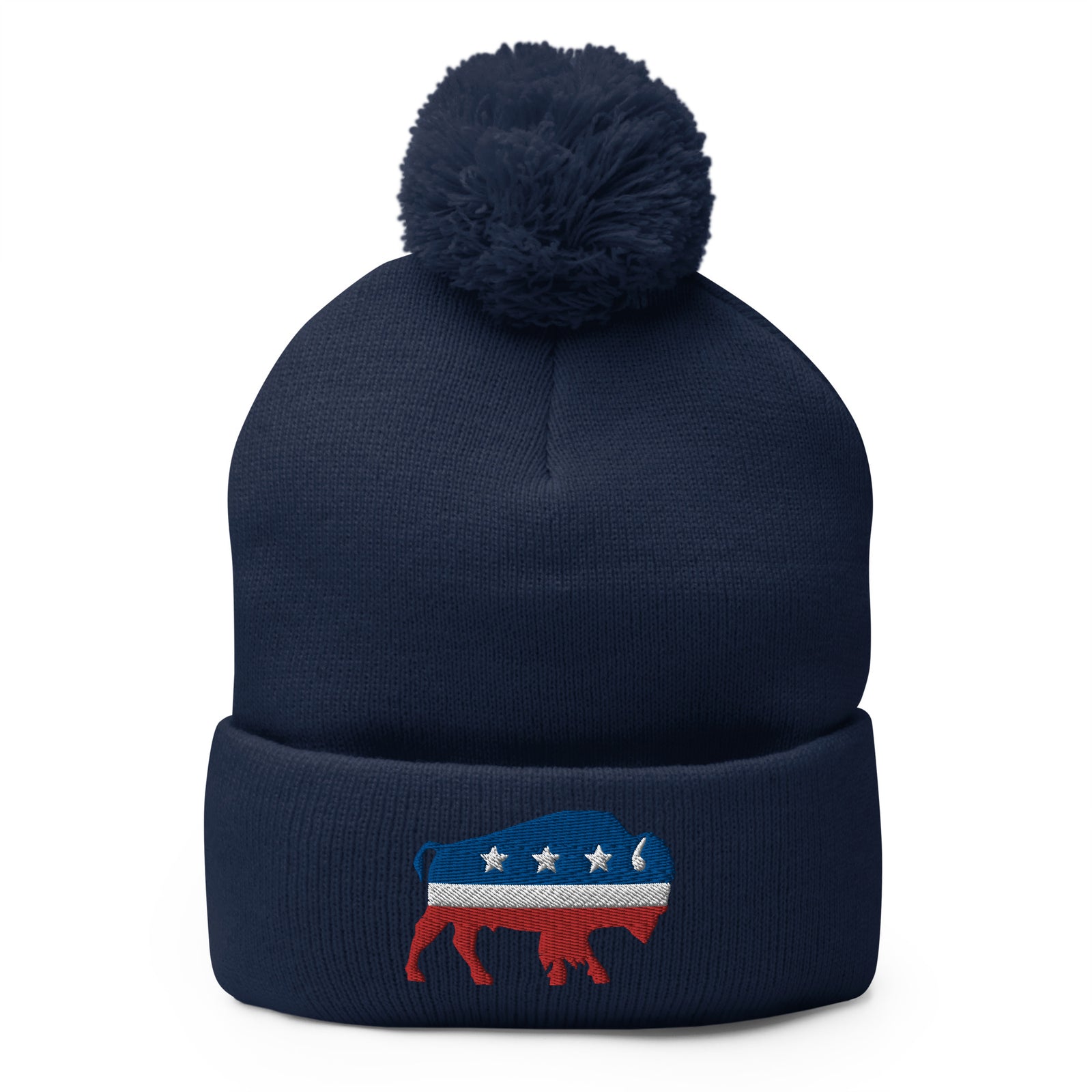 Independent Bison Pom-Pom Beanie
