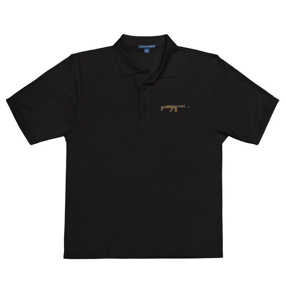 SCAR Embroidered Men's Polo
