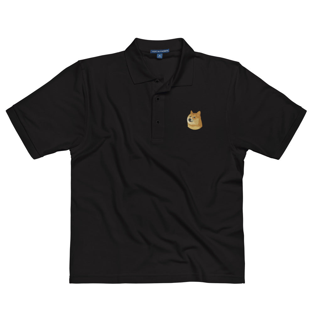 Doge Men's Meme Polo
