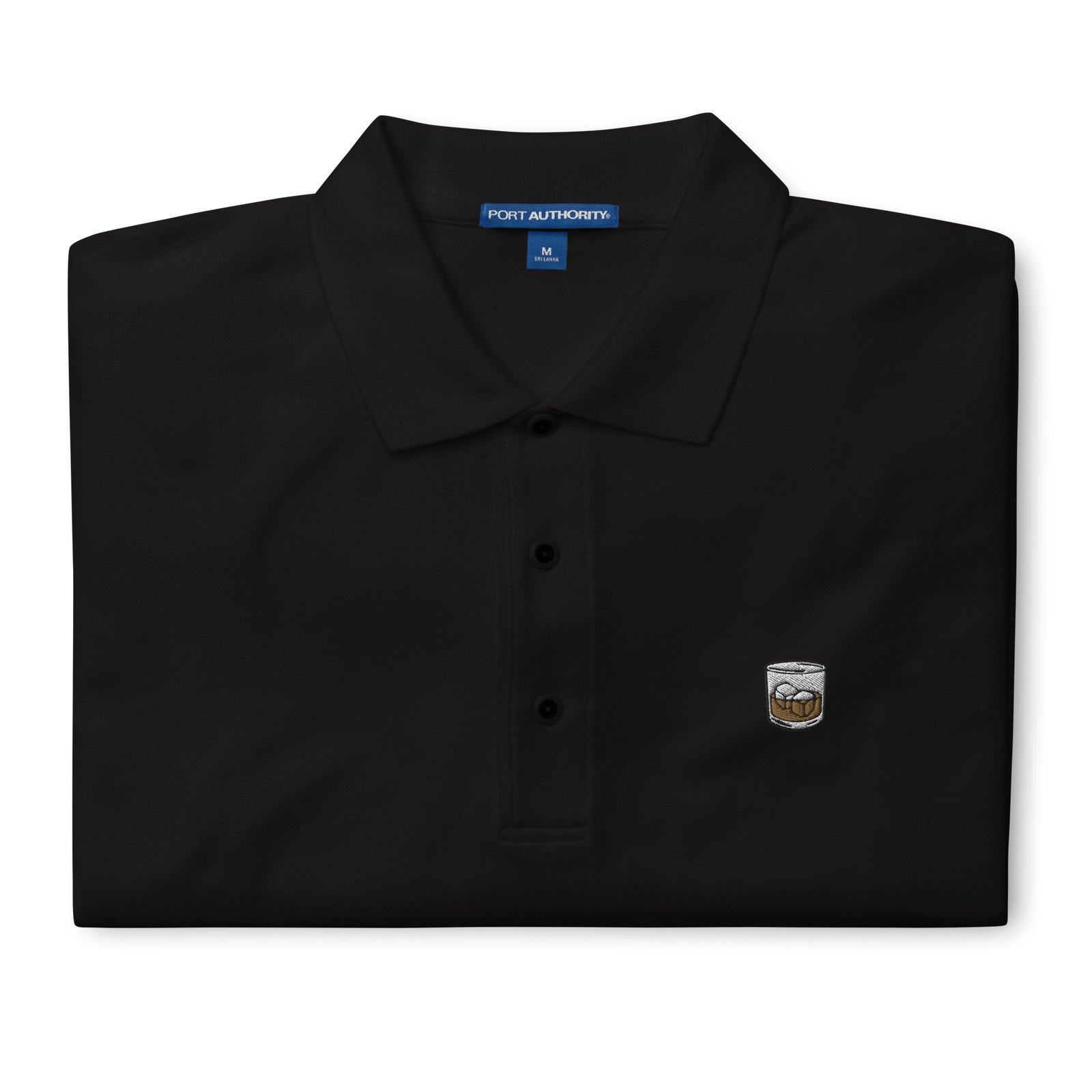 Whiskey Lowball Men's Polo
