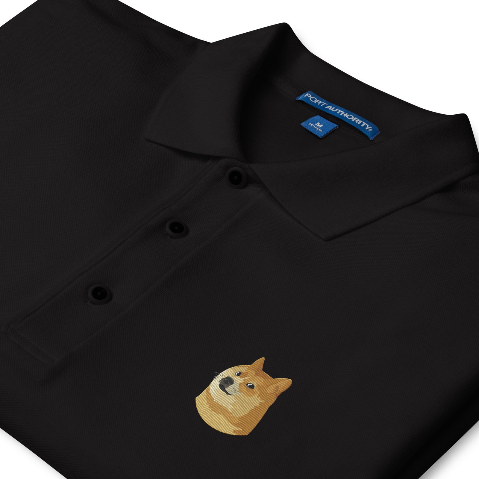 Doge Men's Meme Polo