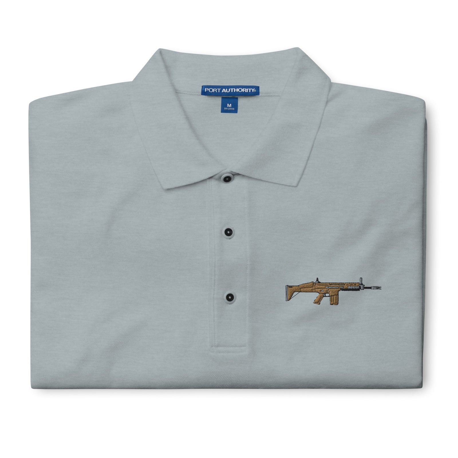 SCAR Embroidered Men's Polo