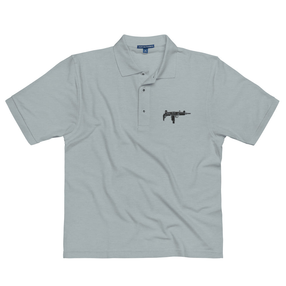 Uzi Men's Embroidered Polo
