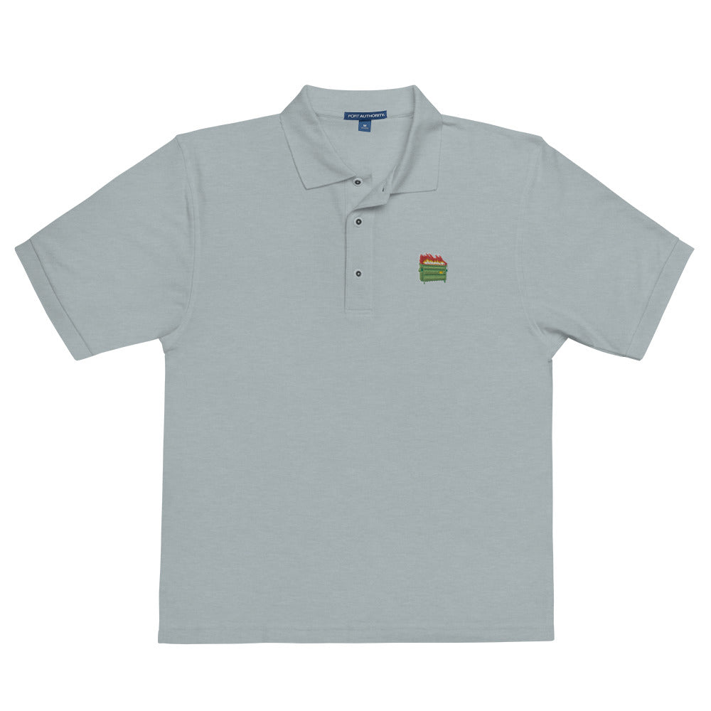 Dumpster Fire Men's Polo