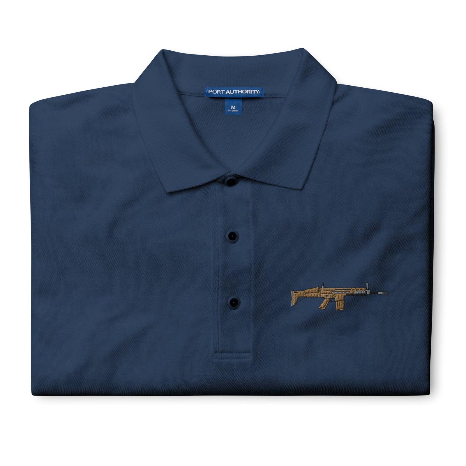 SCAR Embroidered Men's Polo