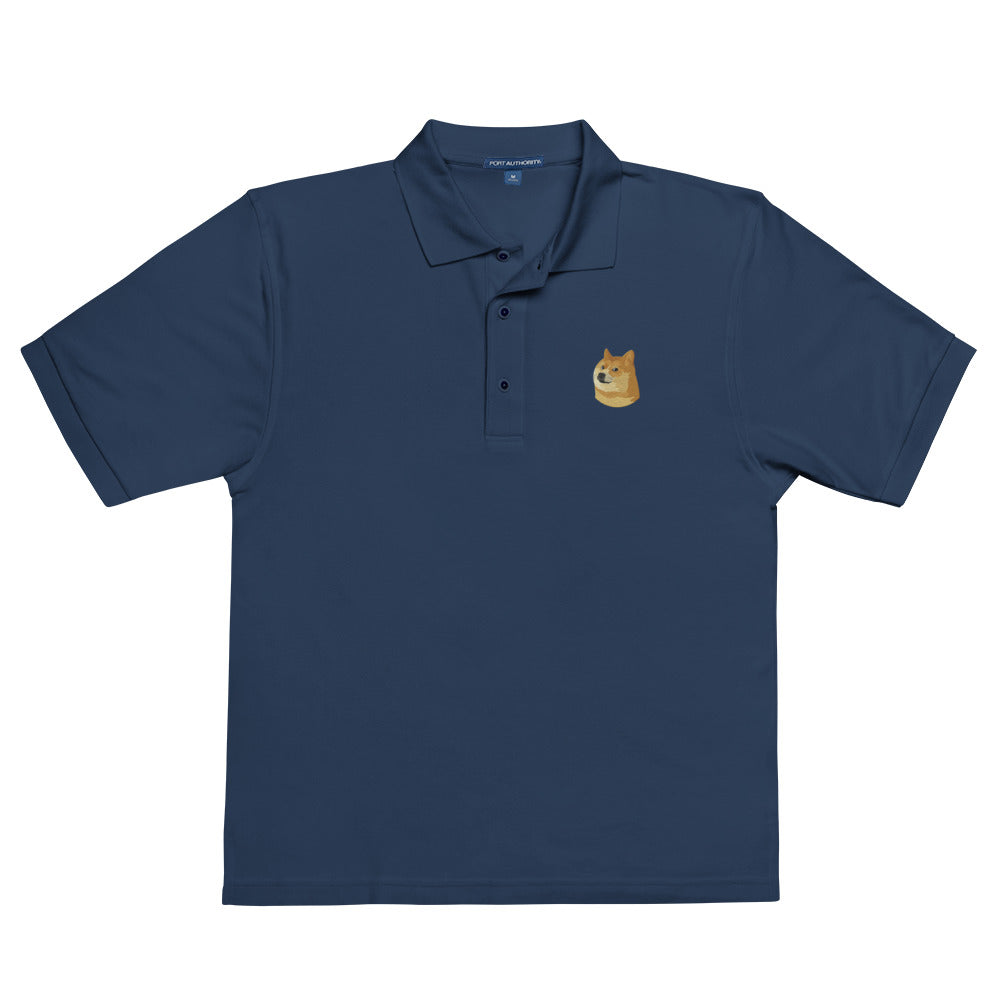 Doge Men's Meme Polo