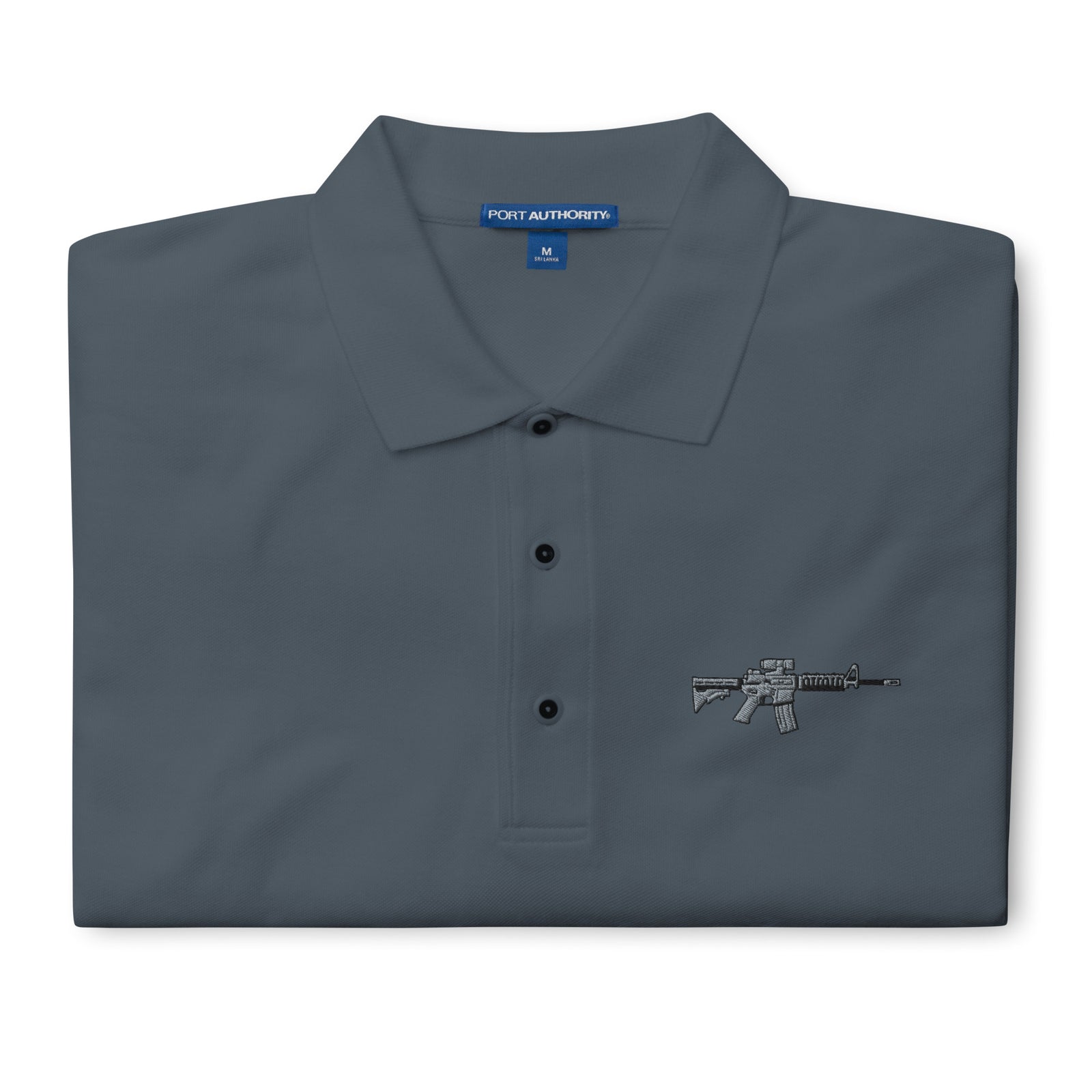 AR-15 Embroidered Men's Polo