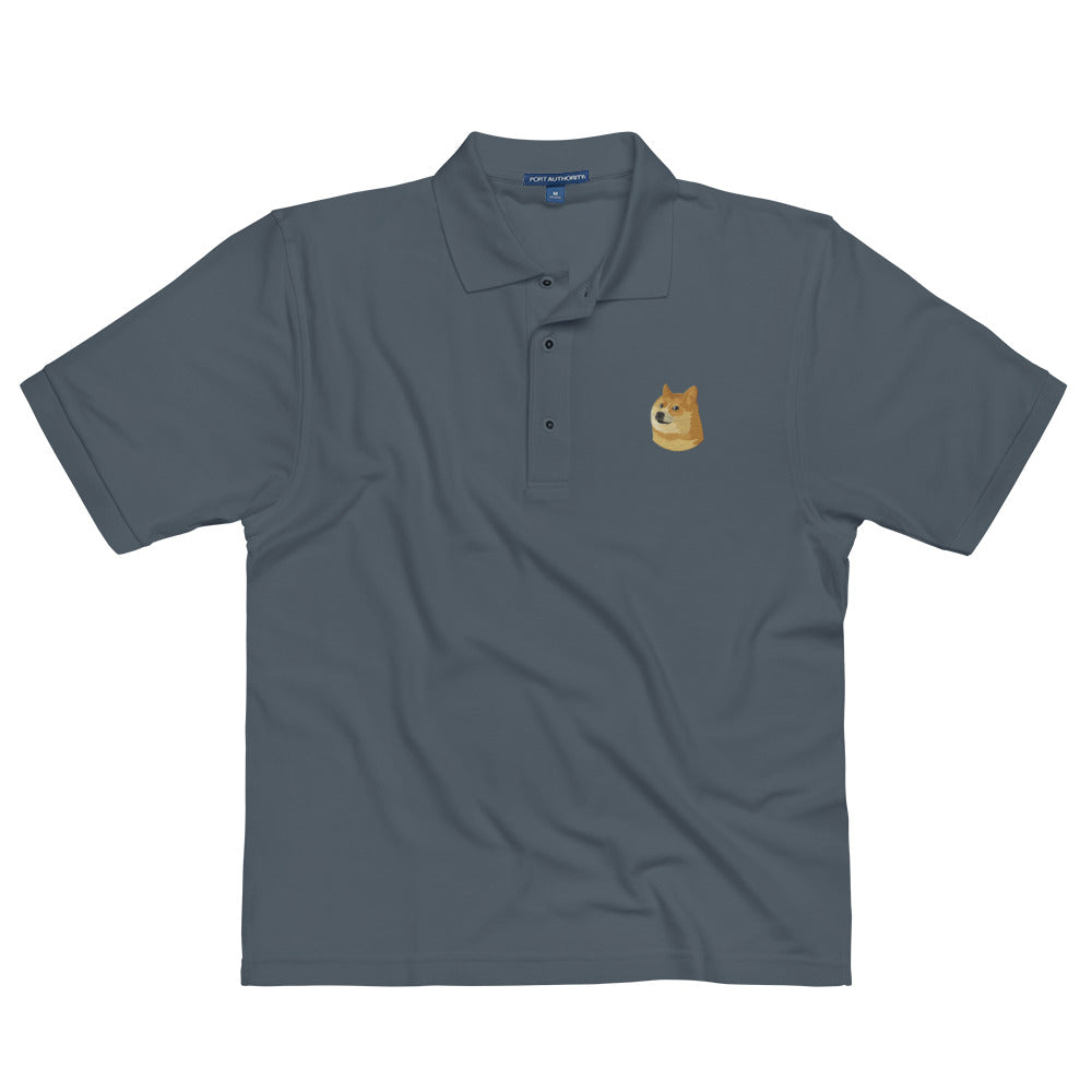 Doge Men's Meme Polo