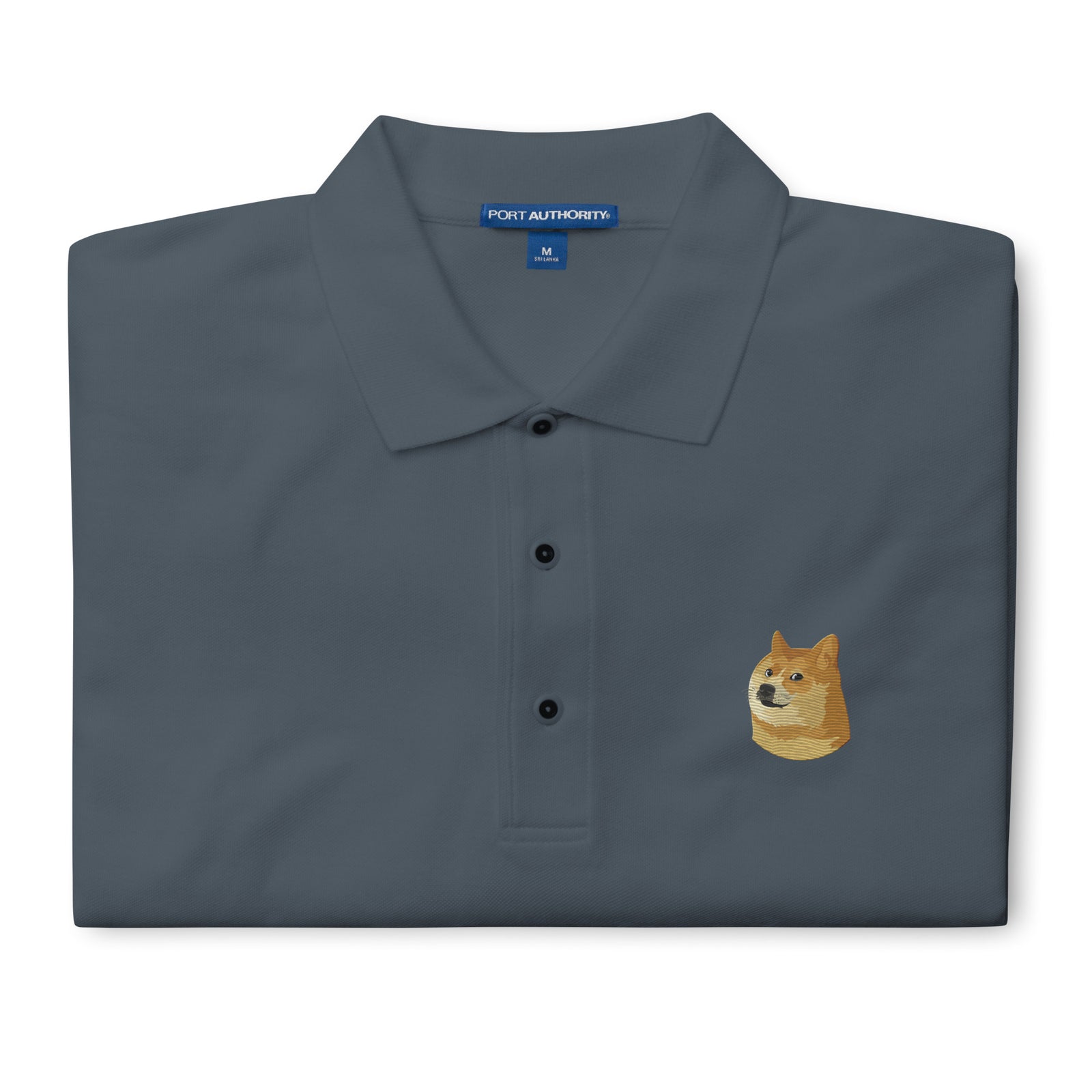 Doge Men's Meme Polo