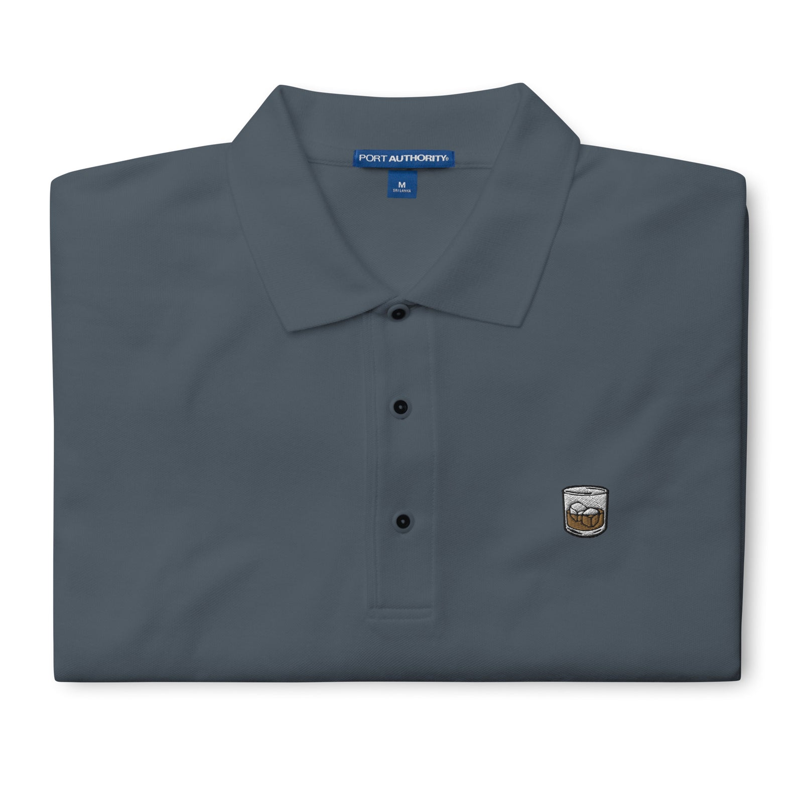 Whiskey Lowball Men's Polo