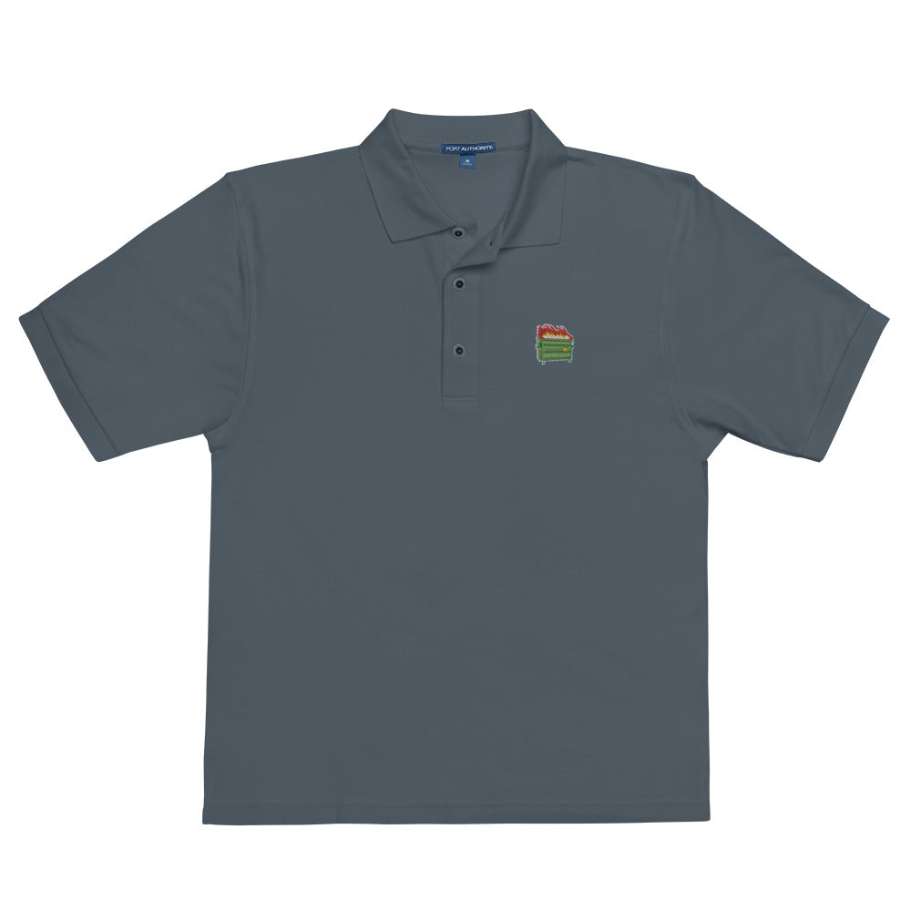 Dumpster Fire Men's Polo