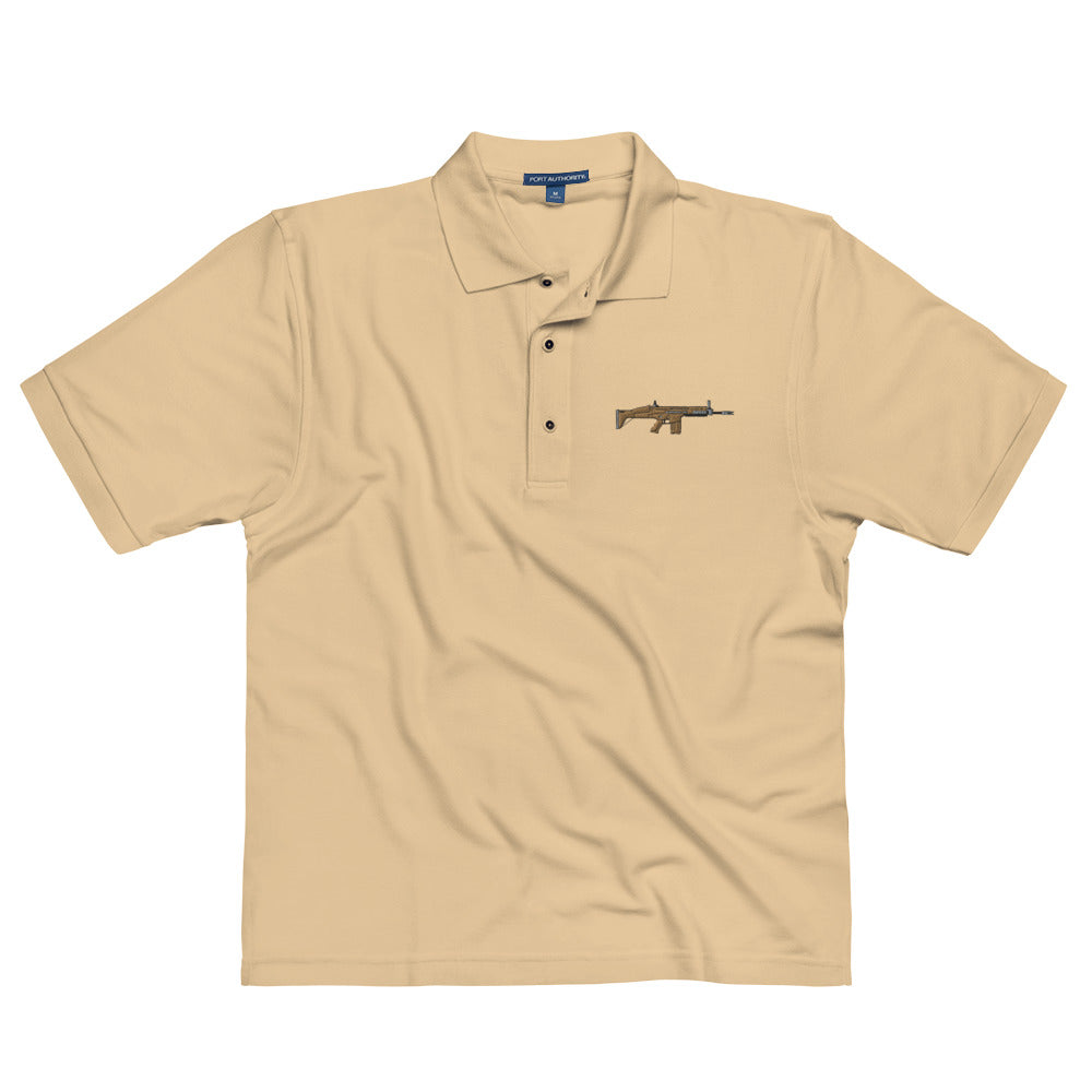 SCAR Embroidered Men's Polo