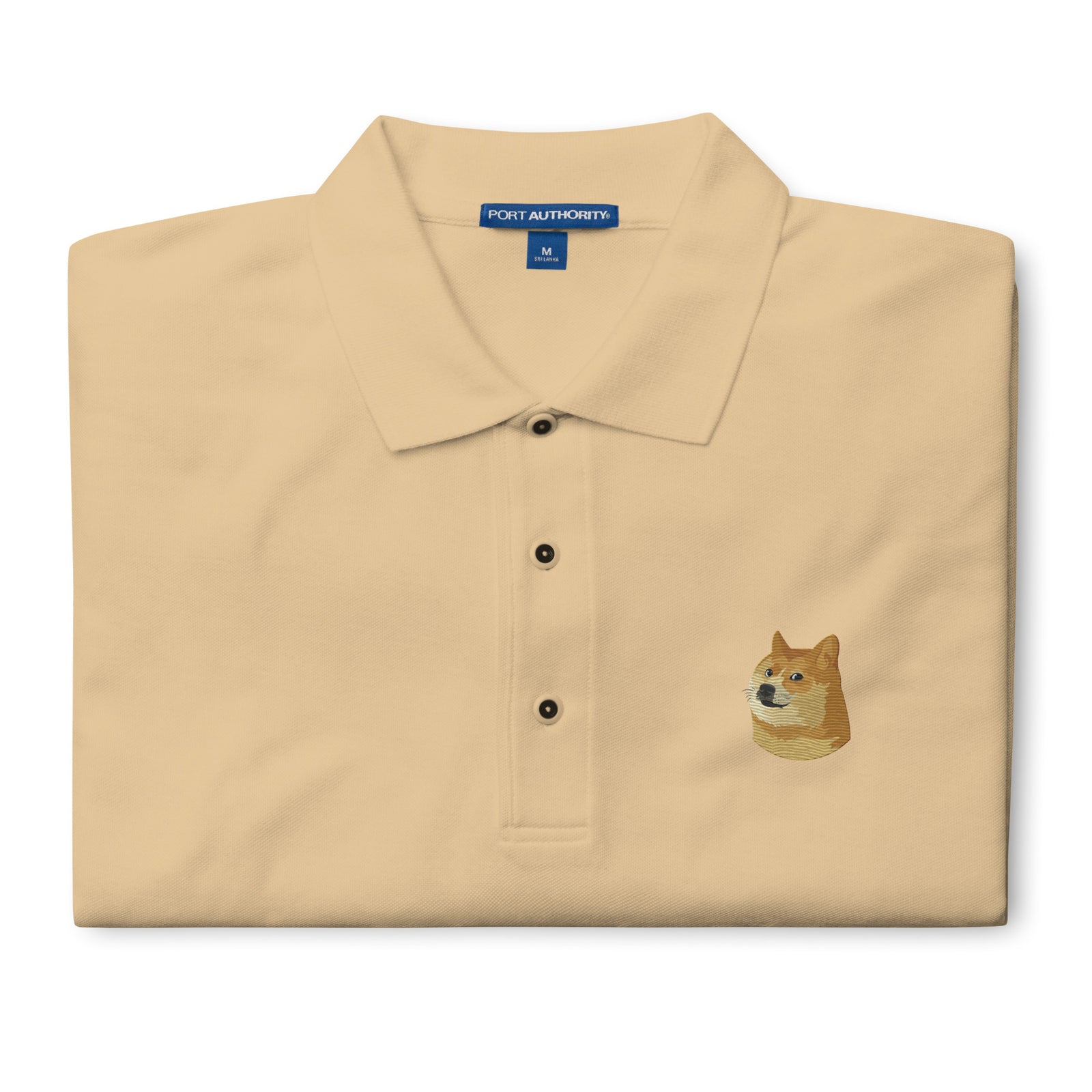 Doge Men's Meme Polo