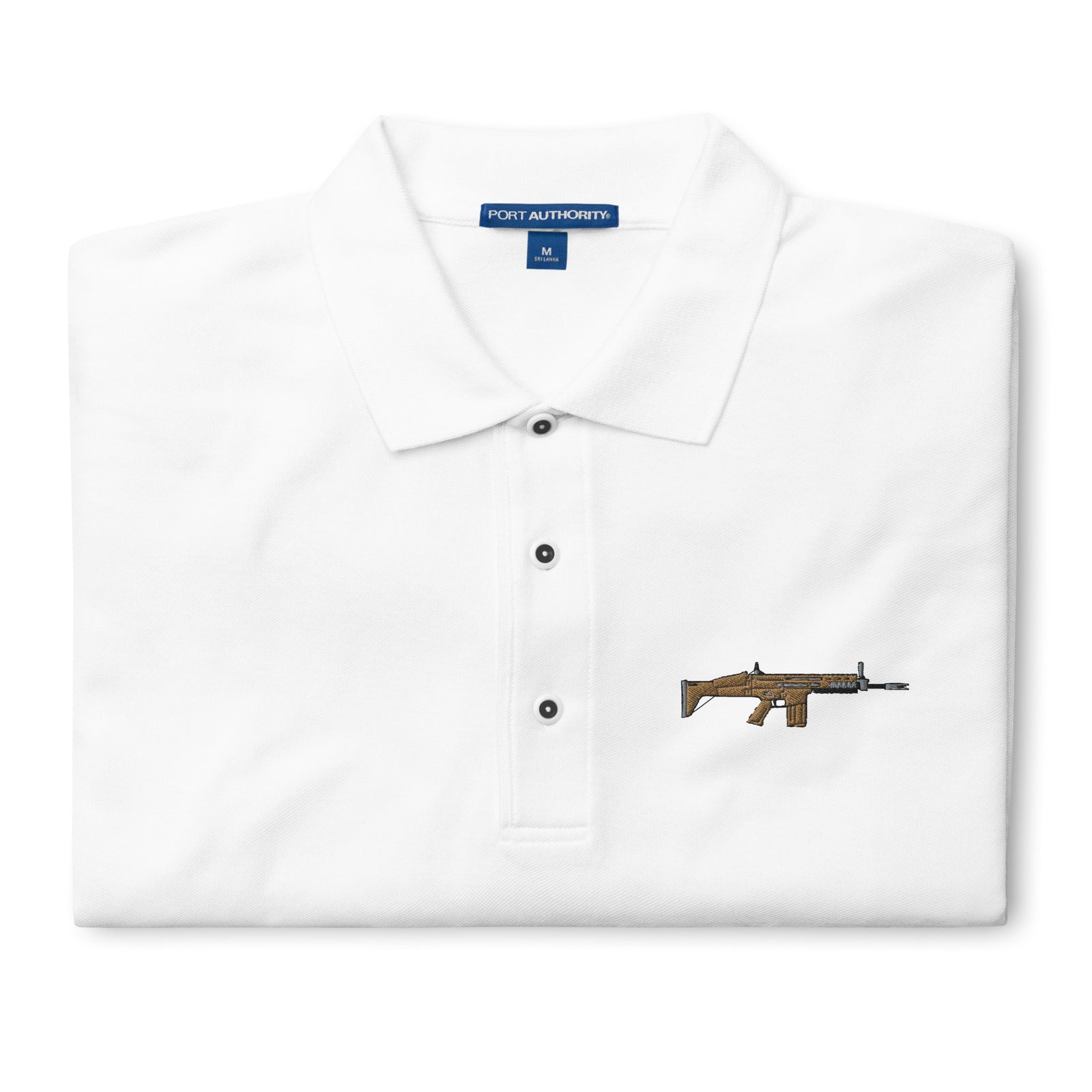 SCAR Embroidered Men's Polo
