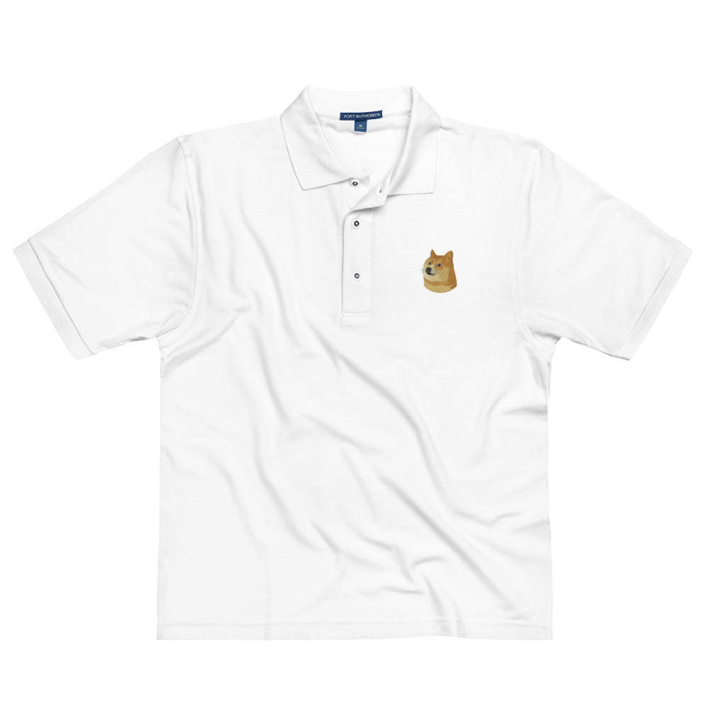 Doge Men's Meme Polo