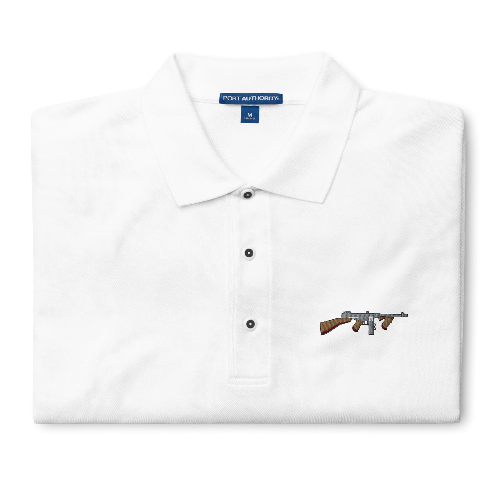 Tommy Gun Men's Polo Drum Mag