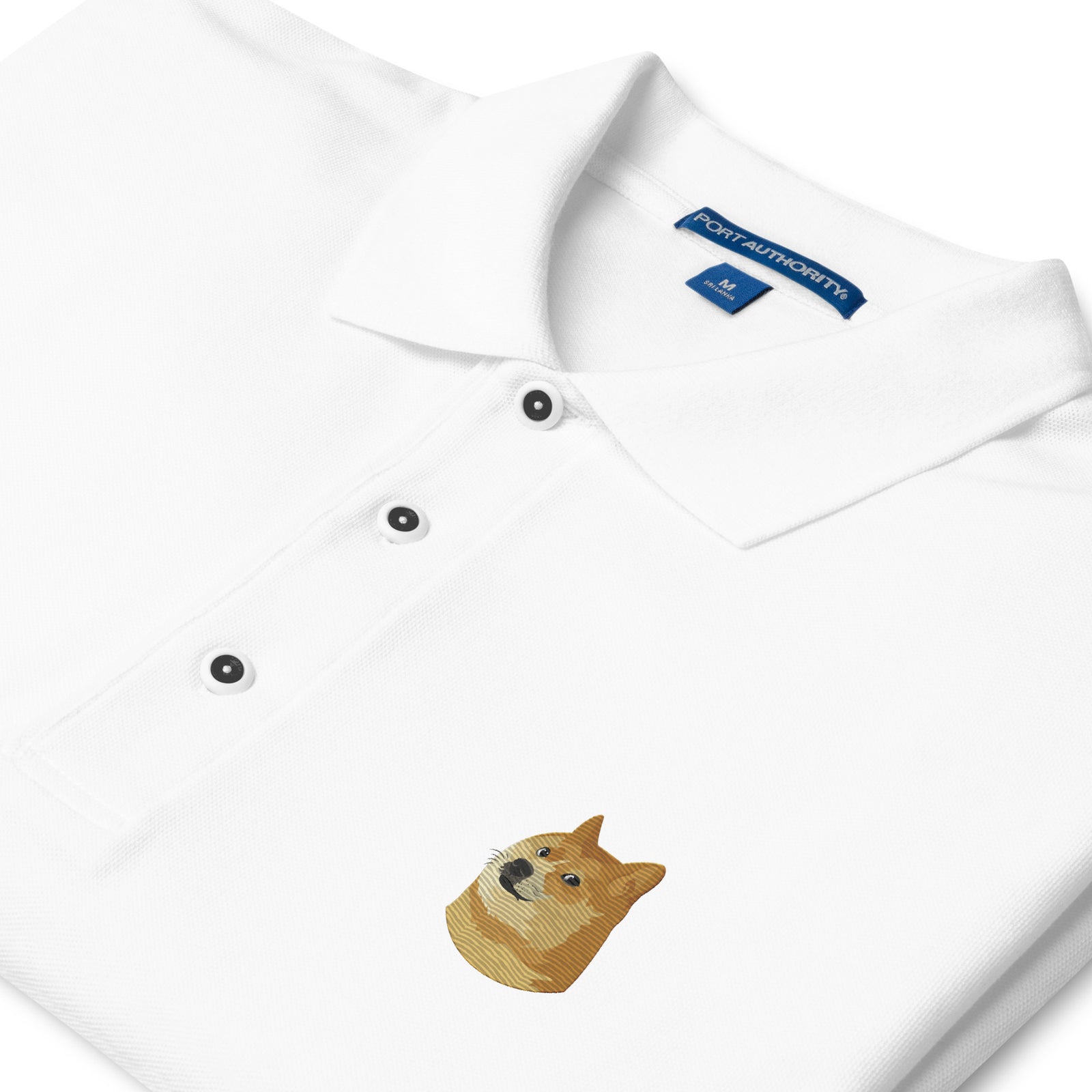 Doge Men's Meme Polo