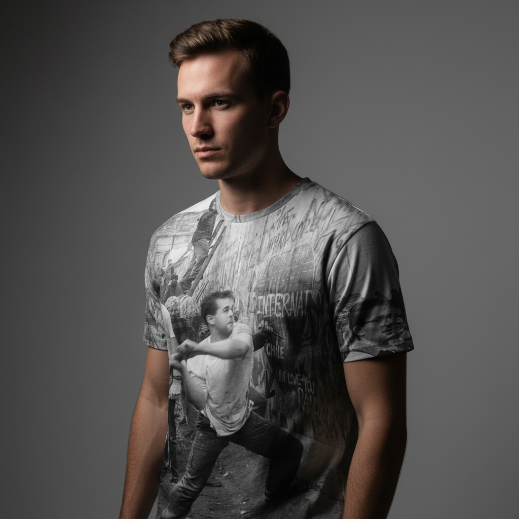 Berlin Wall Men’s Cotton T-Shirt