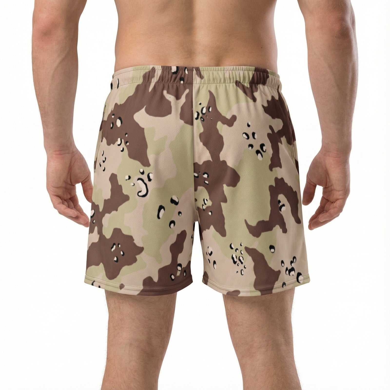 Desert Camo 1972 Experimental Six-Color Desert Pattern Mesh Shorts