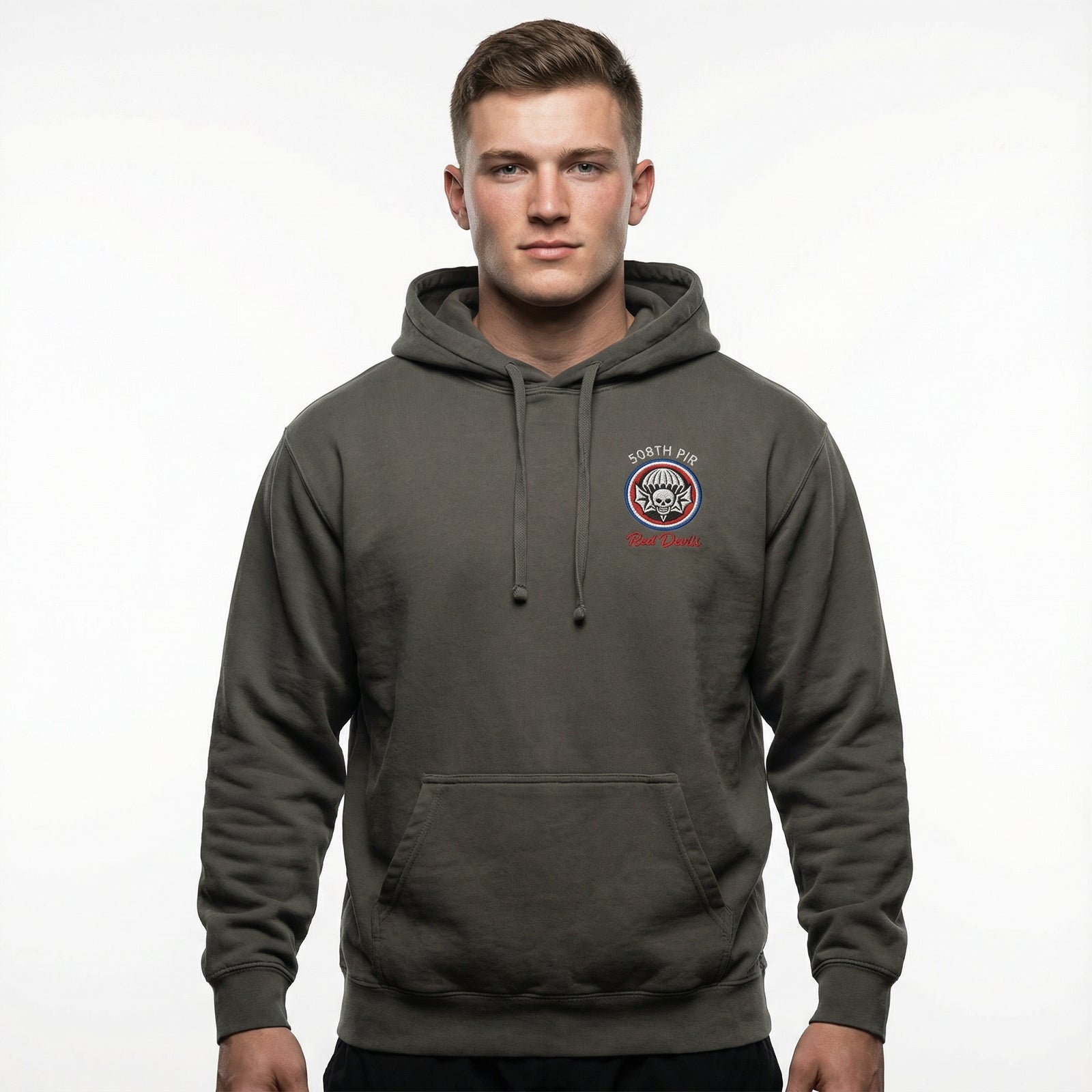 WWII U.S. Army 508th Parachute Infantry Regiment Garment-dyed Hoodie