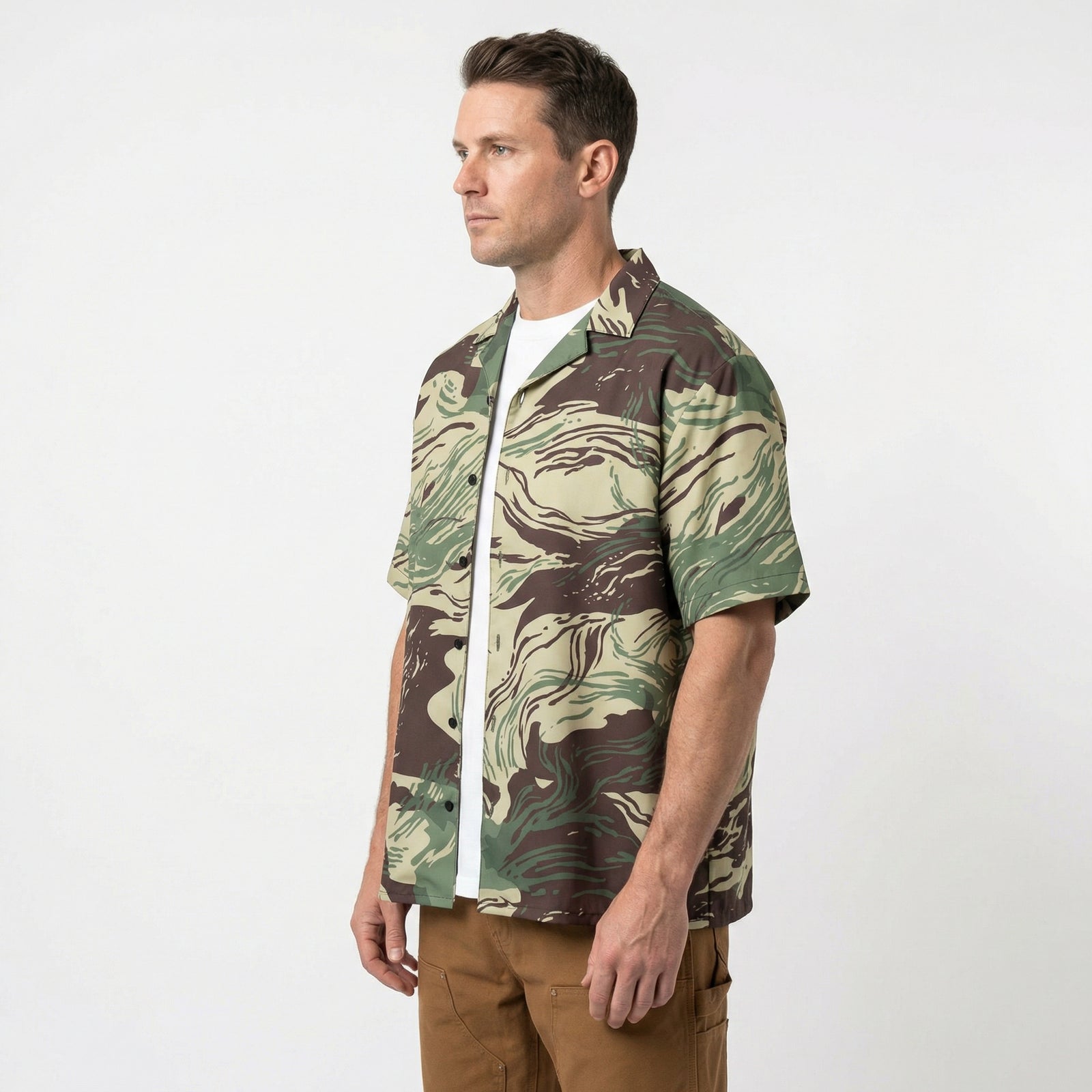 Rhodesian Brushstroke Button Up Shirt