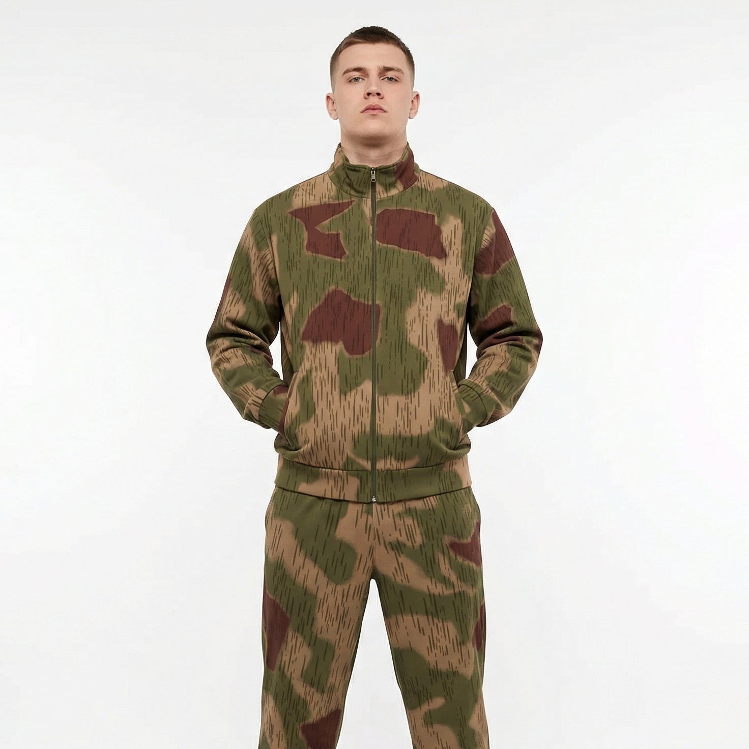 Sumpftarnmuster Swamp Camo Track Jacket