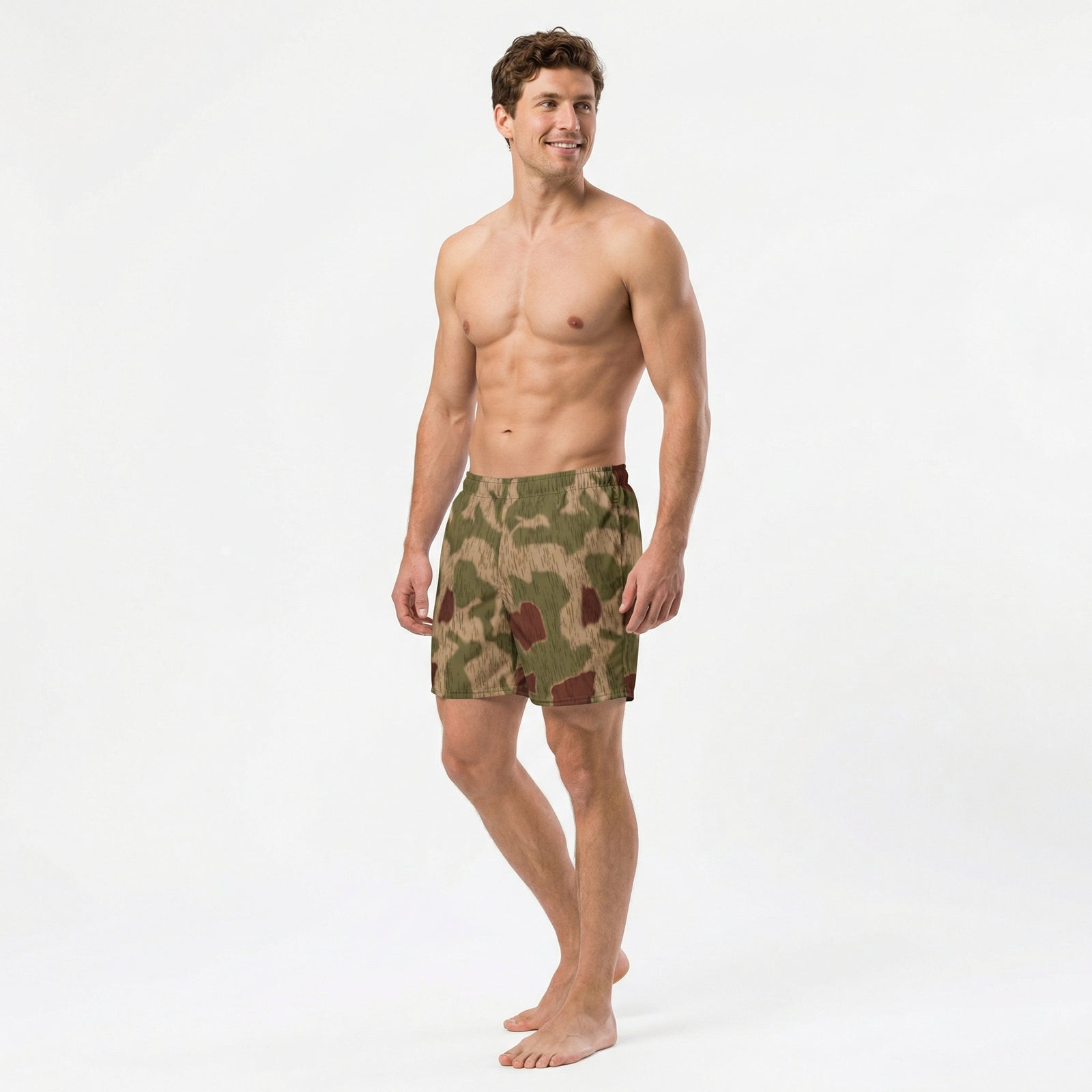 Sumpftarnmuster Swamp Camouflage Swim Trunks