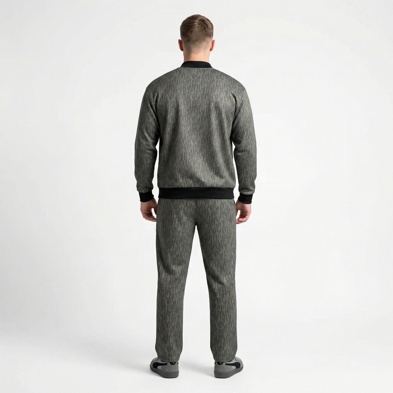 Strichtarn Raindrop Camo Bomber Track Jacket