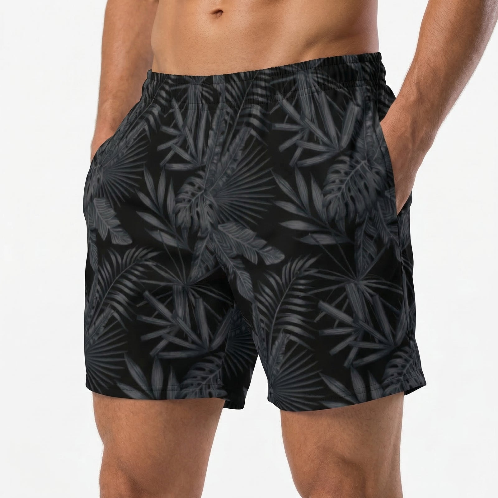 Hawaiian night operations Men's Swim Trunks