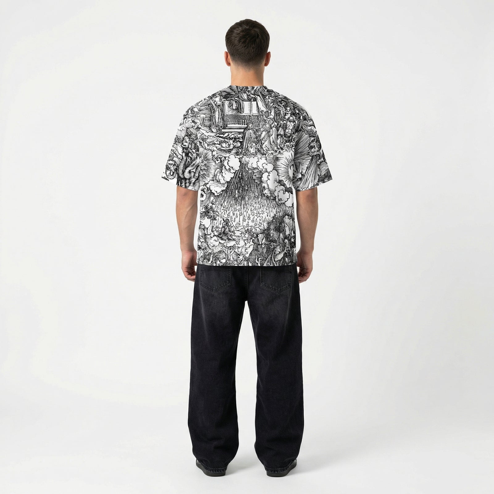 The Apocalypse Oversized Maximalist Cotton T-shirt