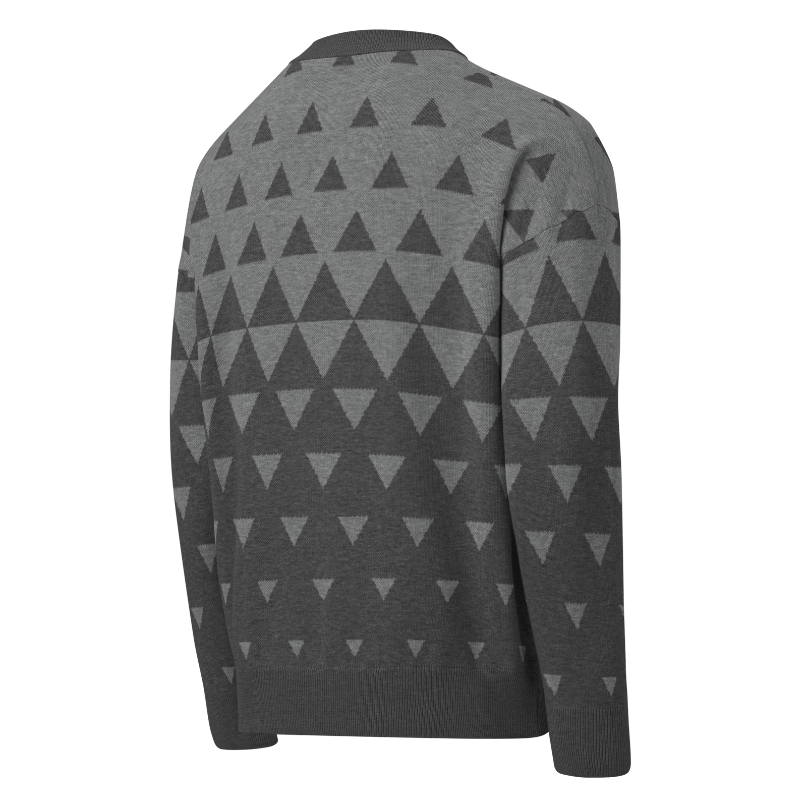 The Angle Relaxed Fit Knitted Crew Neck Sweater