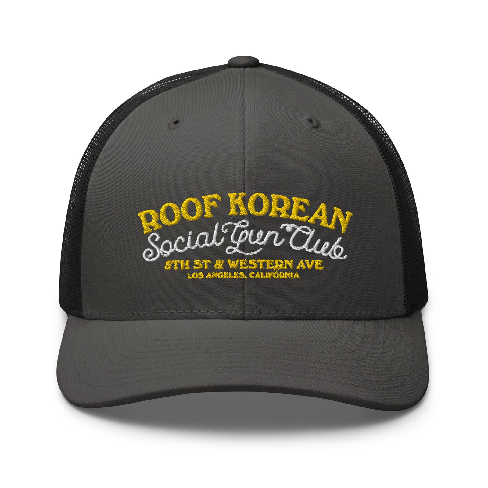 Roof Korean Social Gun Club Trucker Cap
