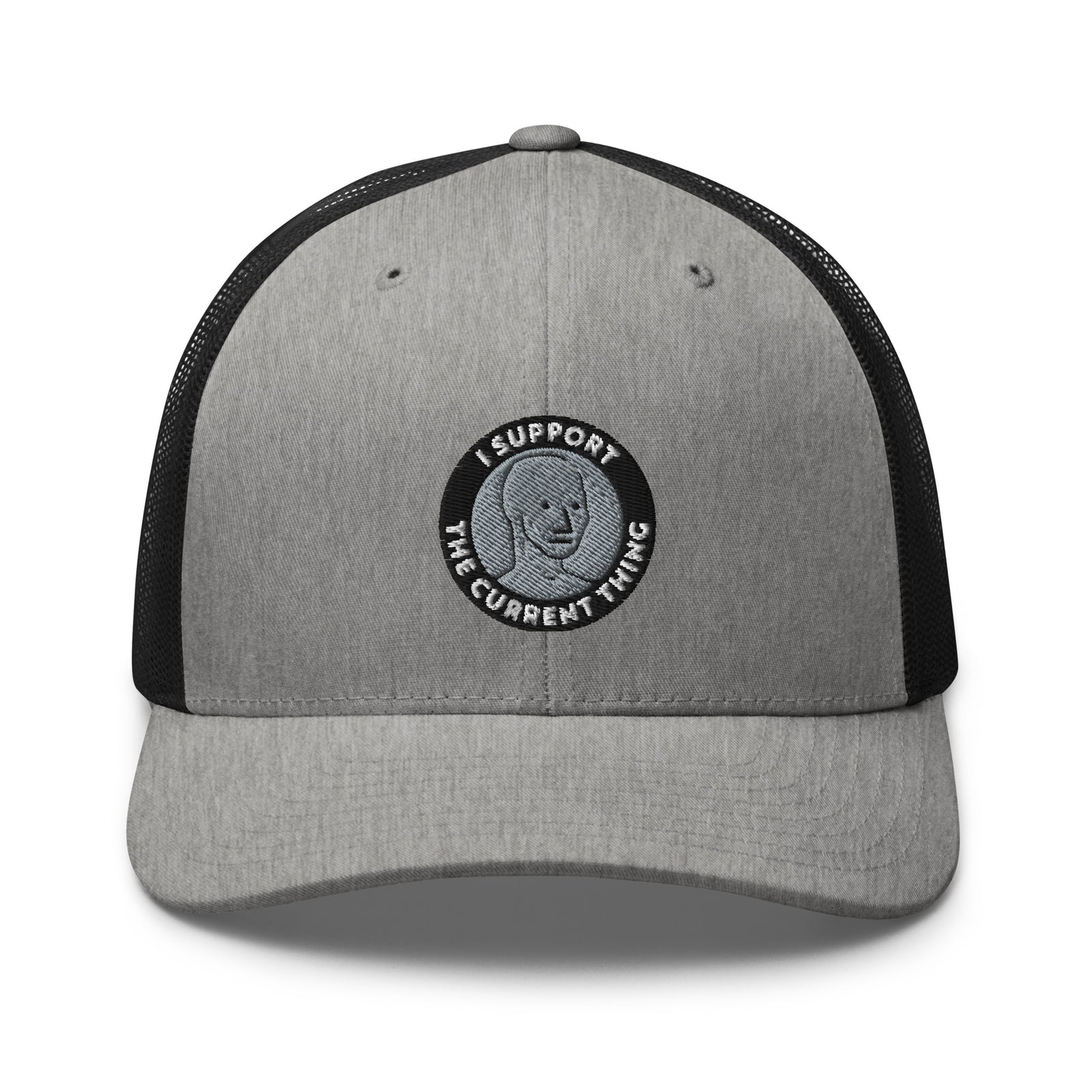 I Support the Current Thing NPC Trucker Cap