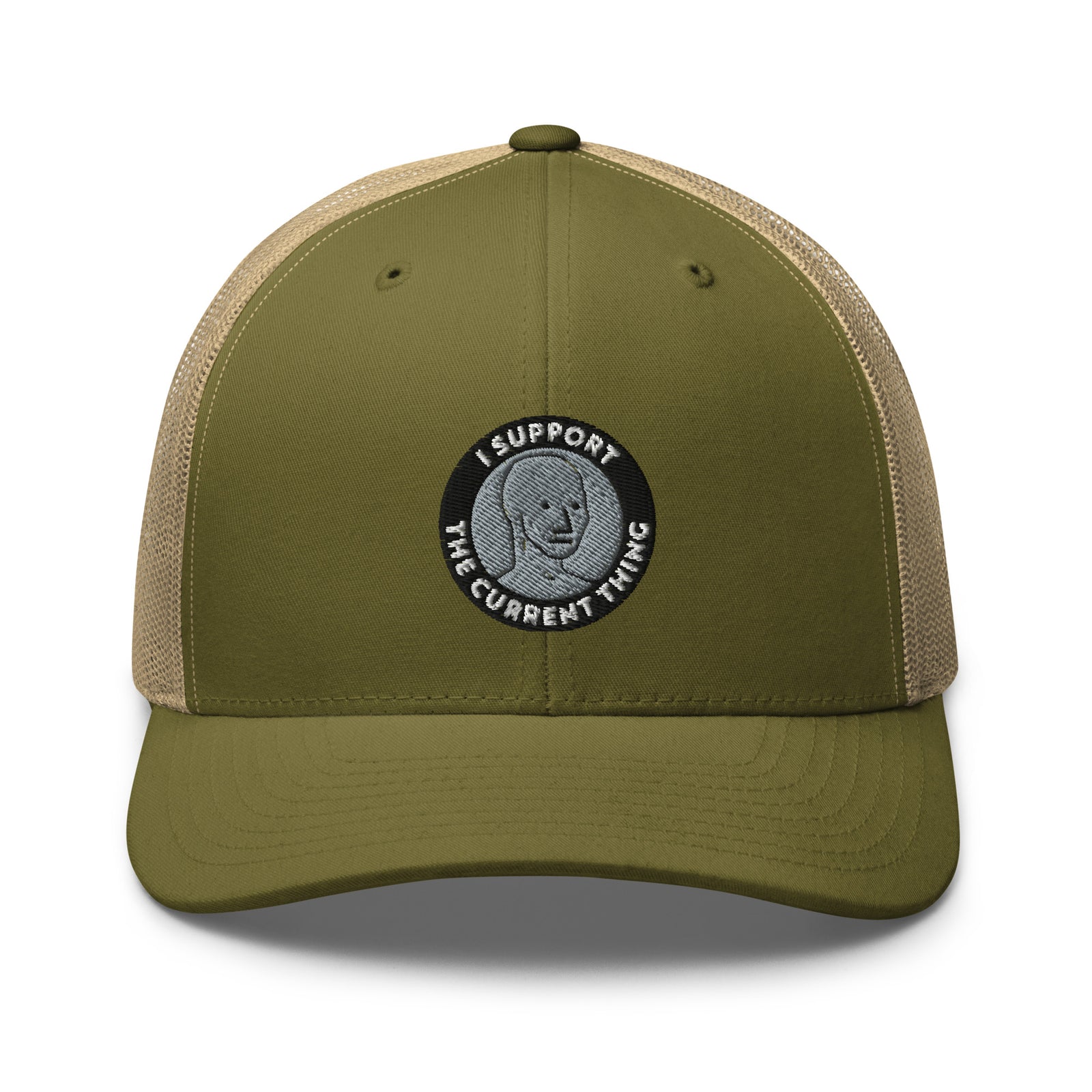 I Support the Current Thing NPC Trucker Cap