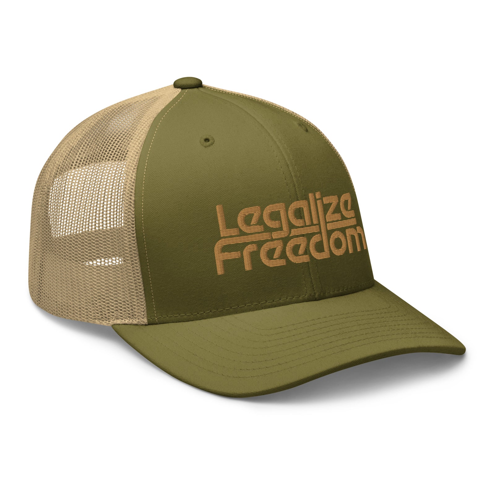 Legalize Freedom Retro Trucker Cap