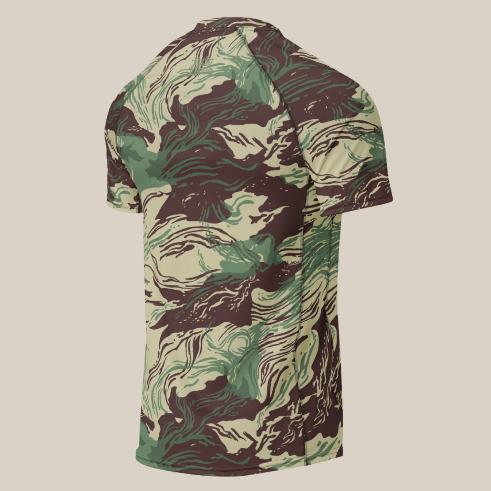Rhodesian Brushstroke Camo Men’s Performance Compression Tee