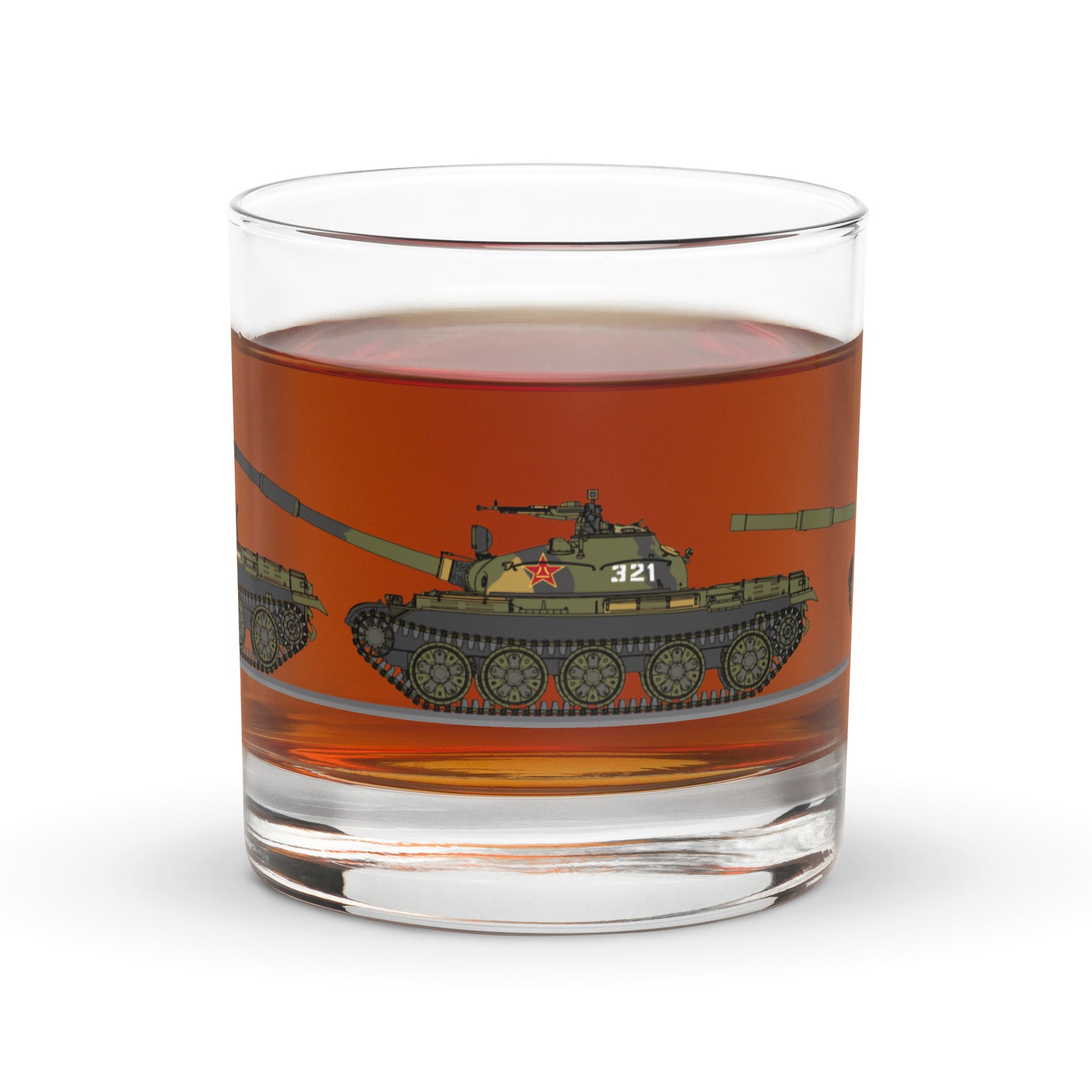 Tiananmen Tank Man Rocks Glass