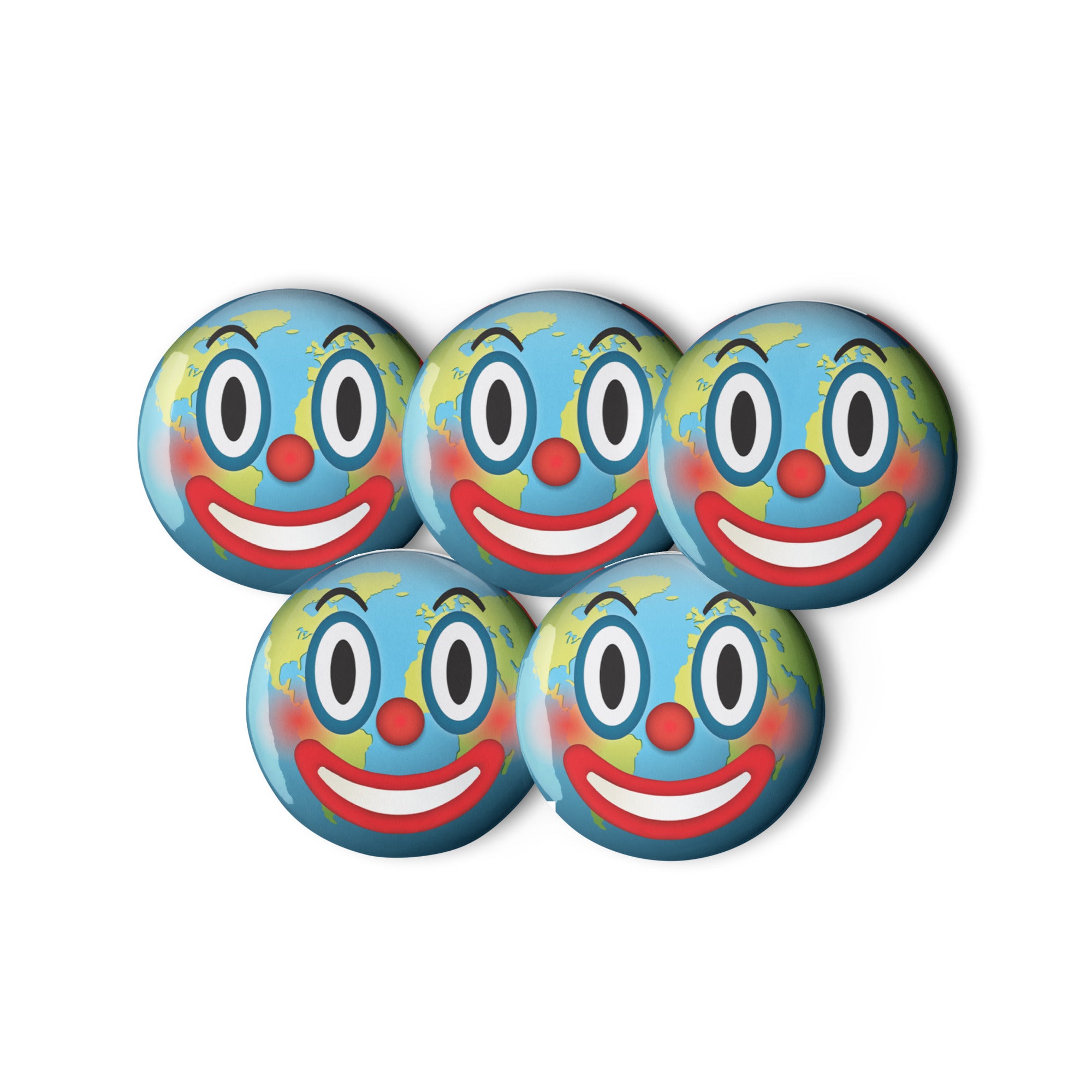 Clown World Pinback Button Set