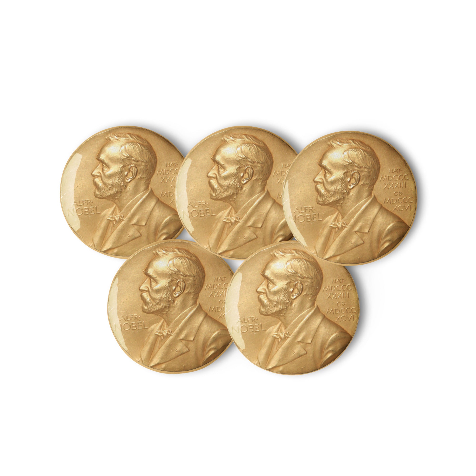 Nobel Prize Button Set