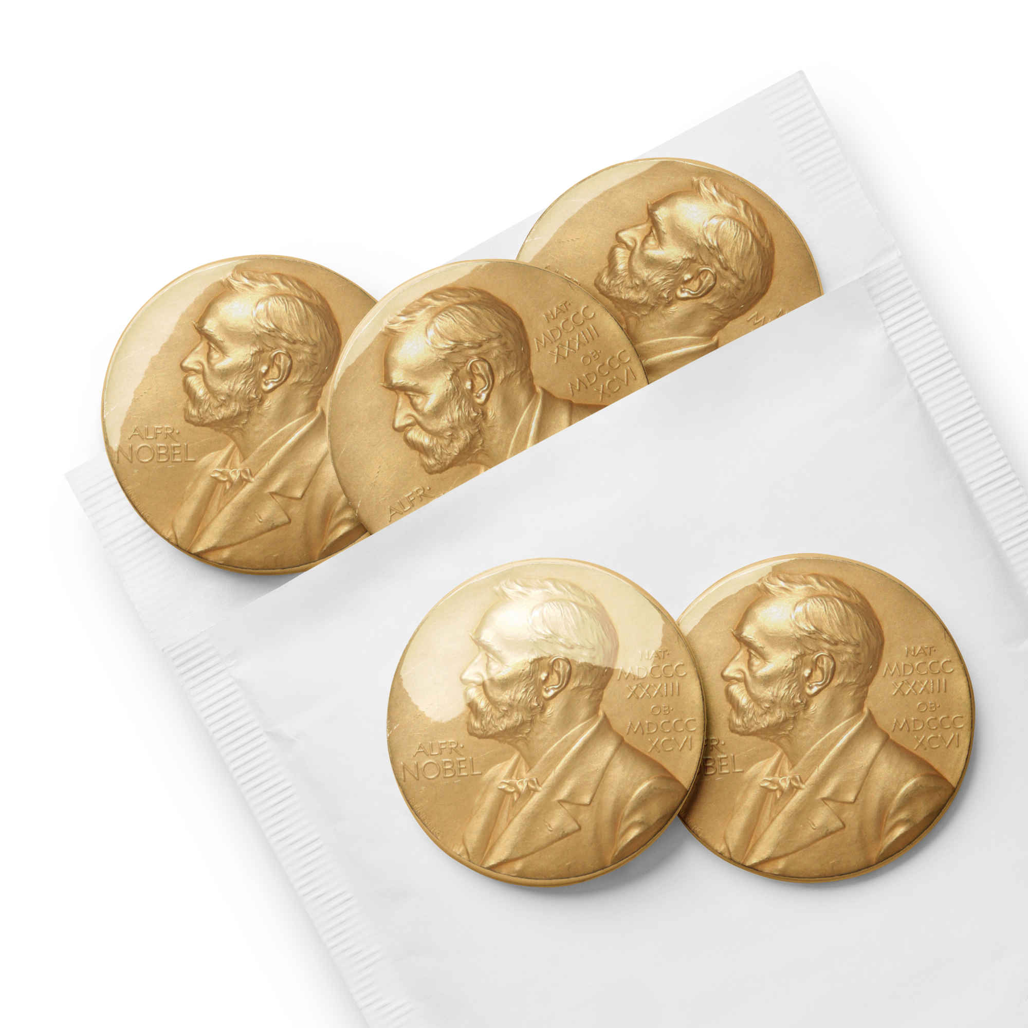 Nobel Prize Button Set