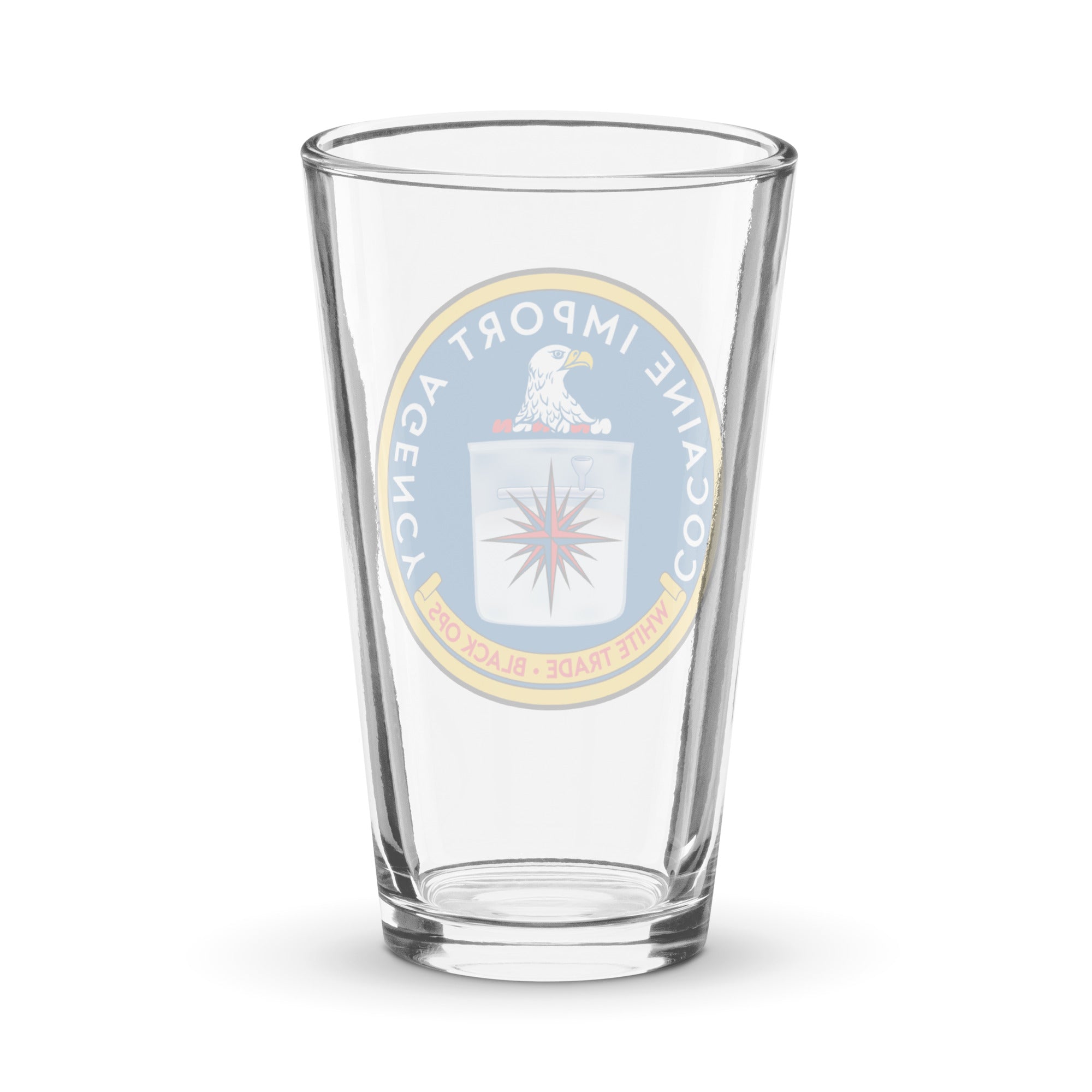 CIA Shaker Pint Glass