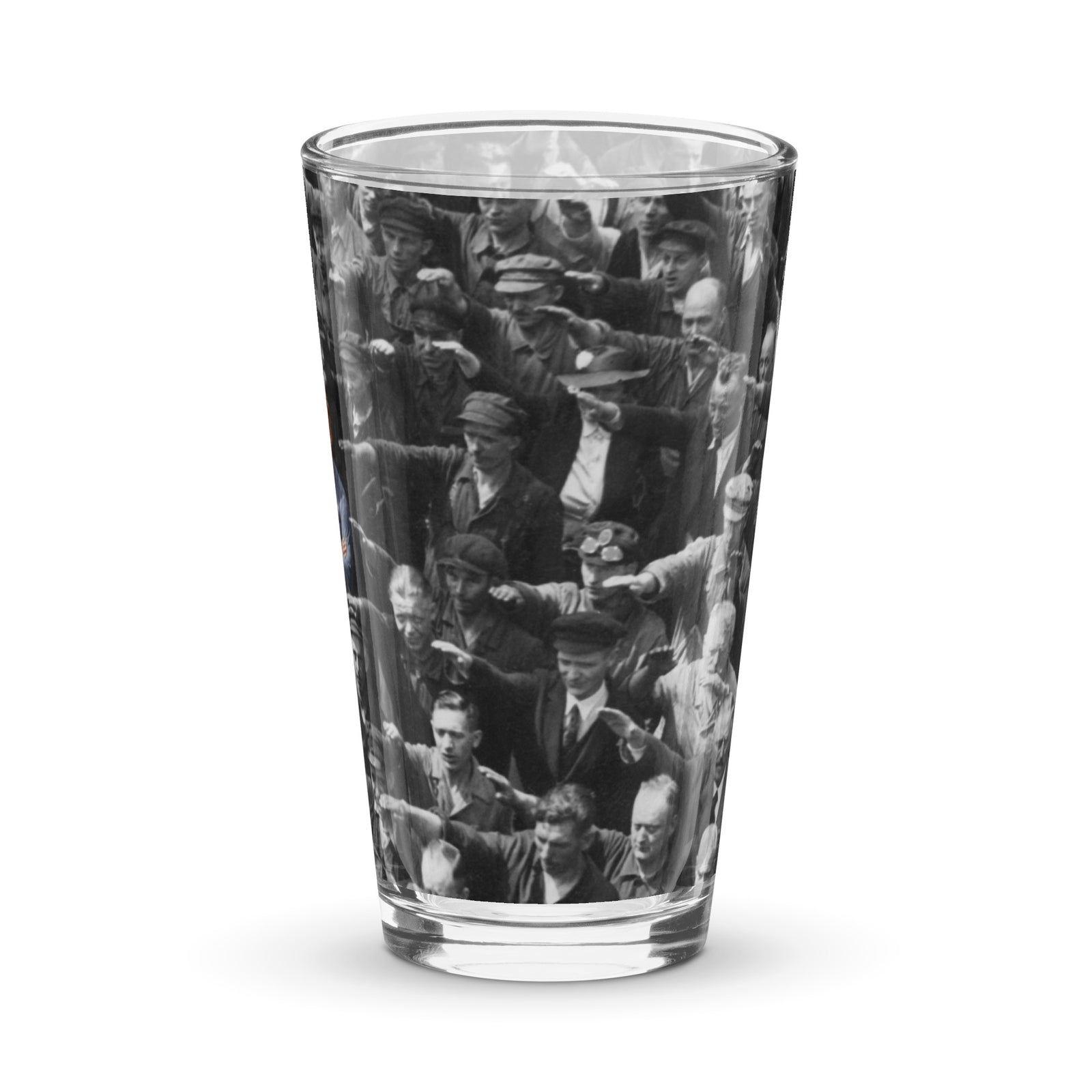 August Landmesser Courage Pint Glass